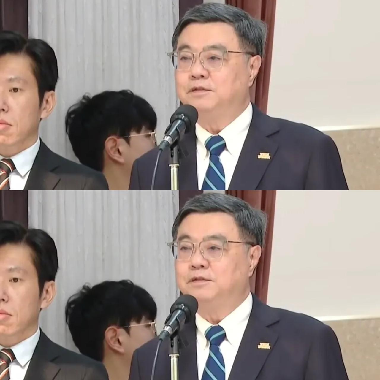 针对台湾地区行政机构负责人桌荣泰对国民党主席郑丽文访问大陆的嚣张妄言，本质上是延