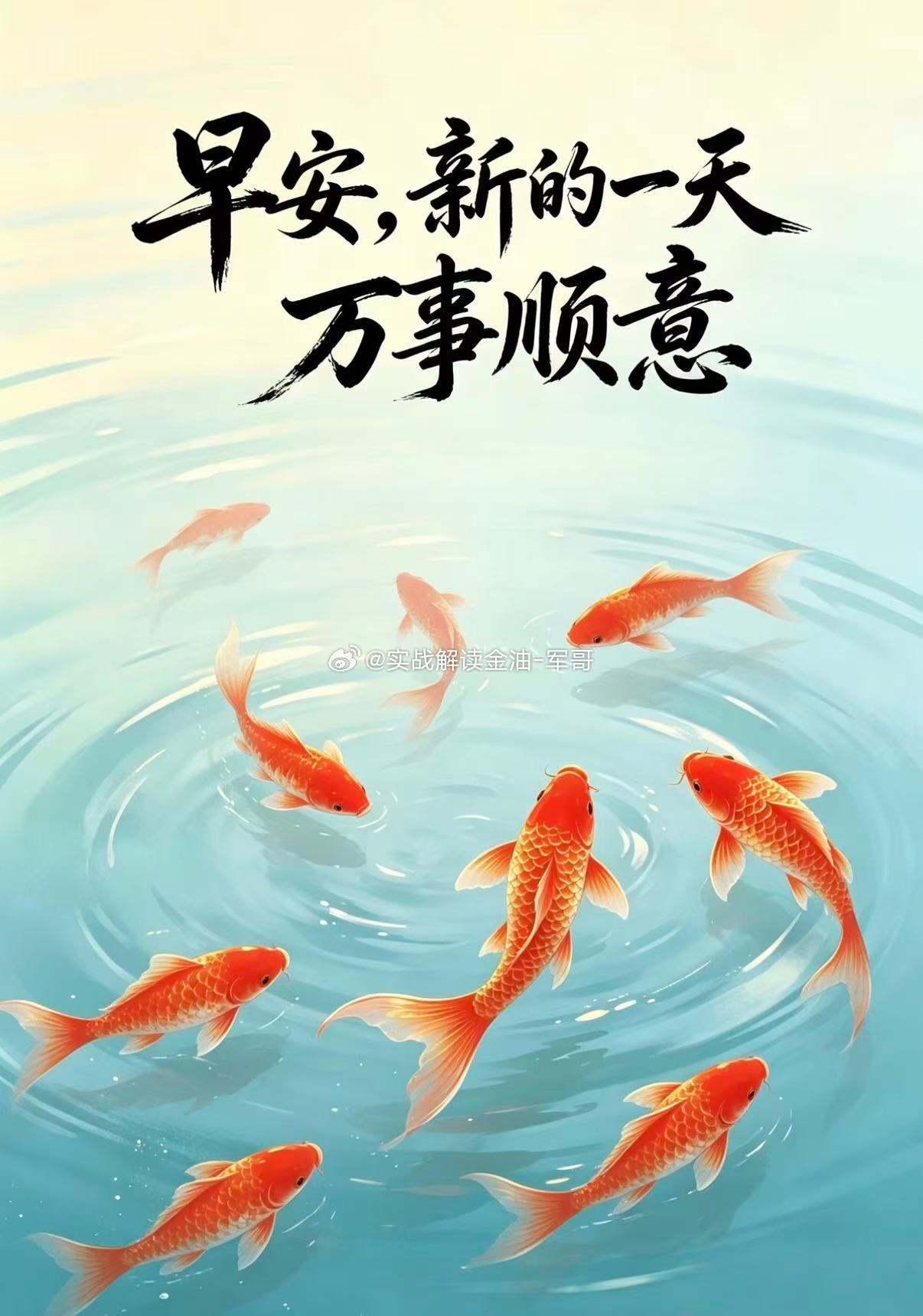 大家早上好[太阳]今天大非农，同时也是周线收官，行情震荡会比较剧烈。机会再多也不