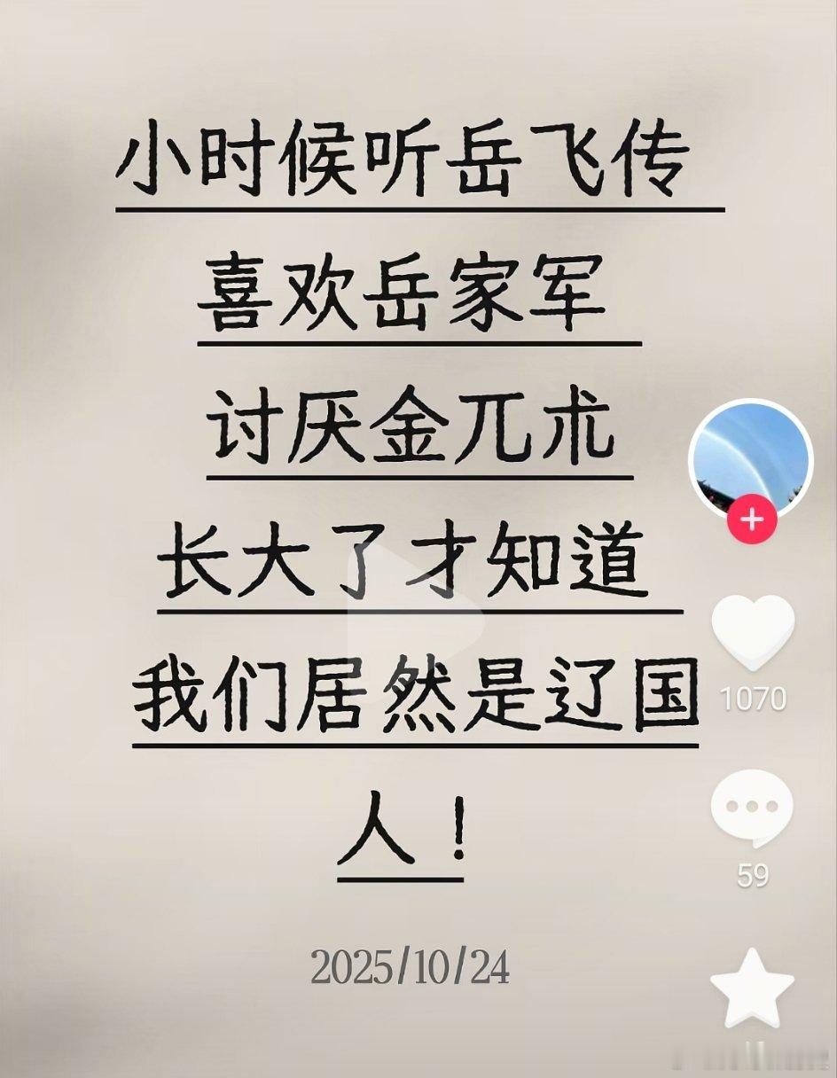 满遗幼稚的话术。汉人只会认同岳飞，不可能认同金兀术这玩意的。汉服日常分享历史 ​