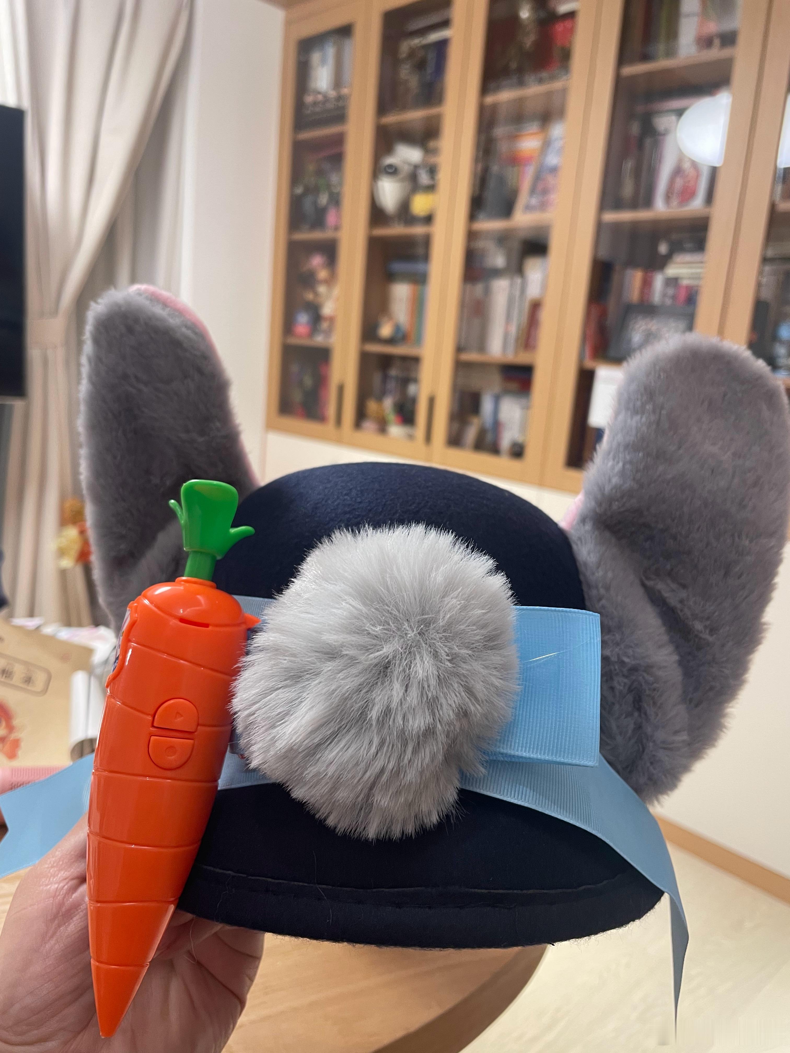 看完《疯狂动物城2》，女儿的朱迪警官装备又增加了