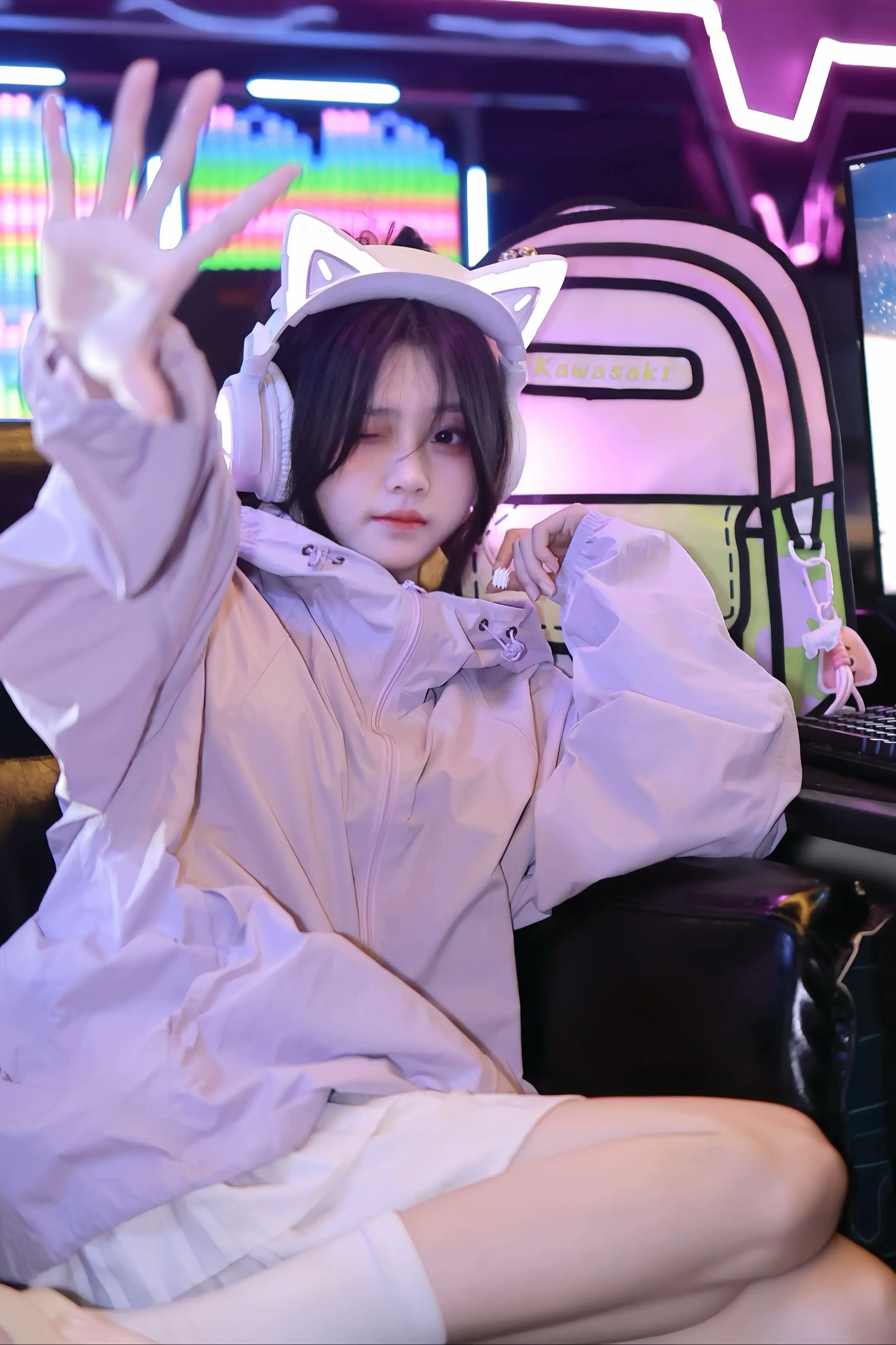 当电竞少女遇见运动风👾