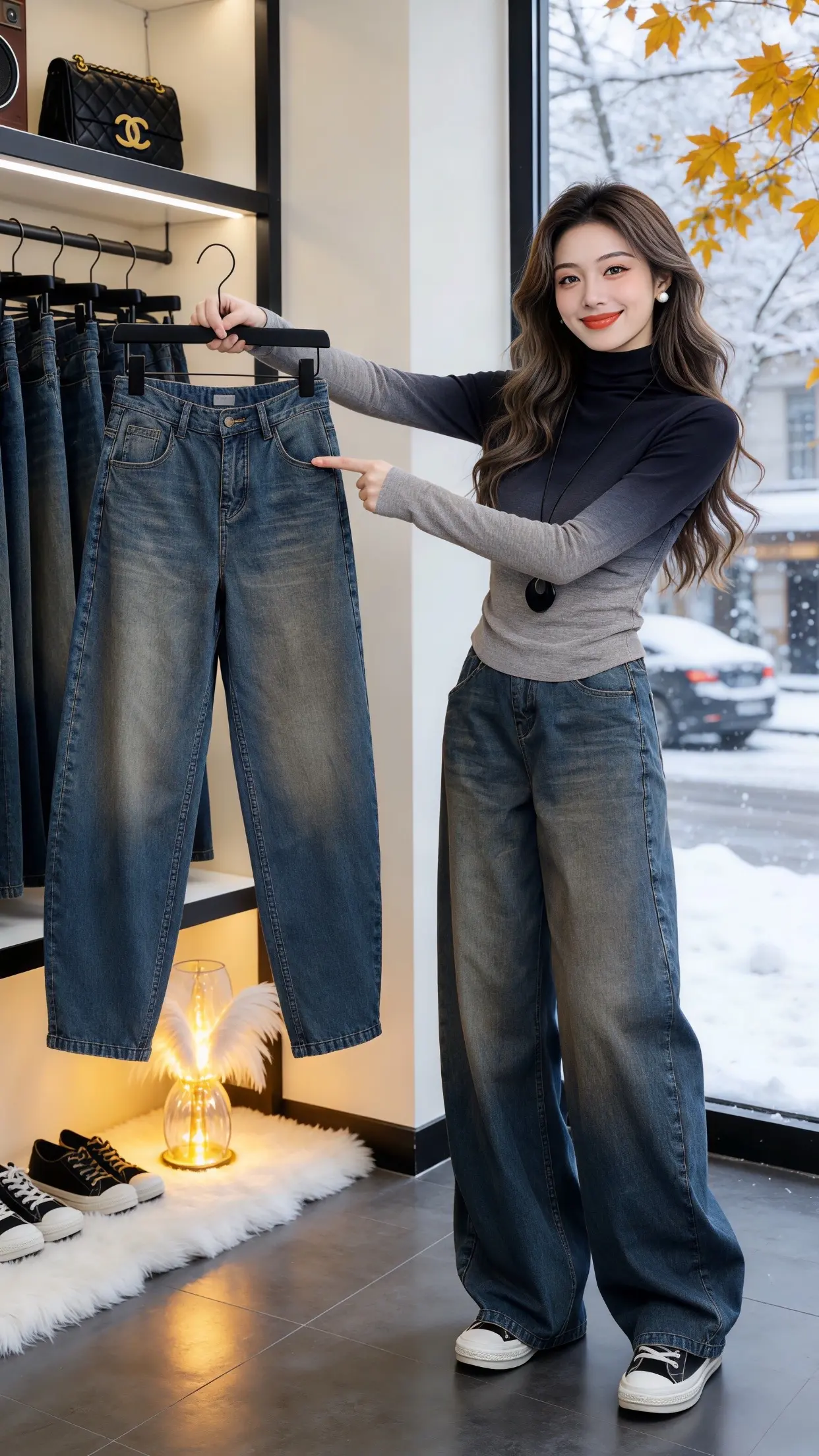 过年穿什么过年我就这样穿 谁穿谁好看 冬季出游穿搭思路 冬日气质穿搭还得看我