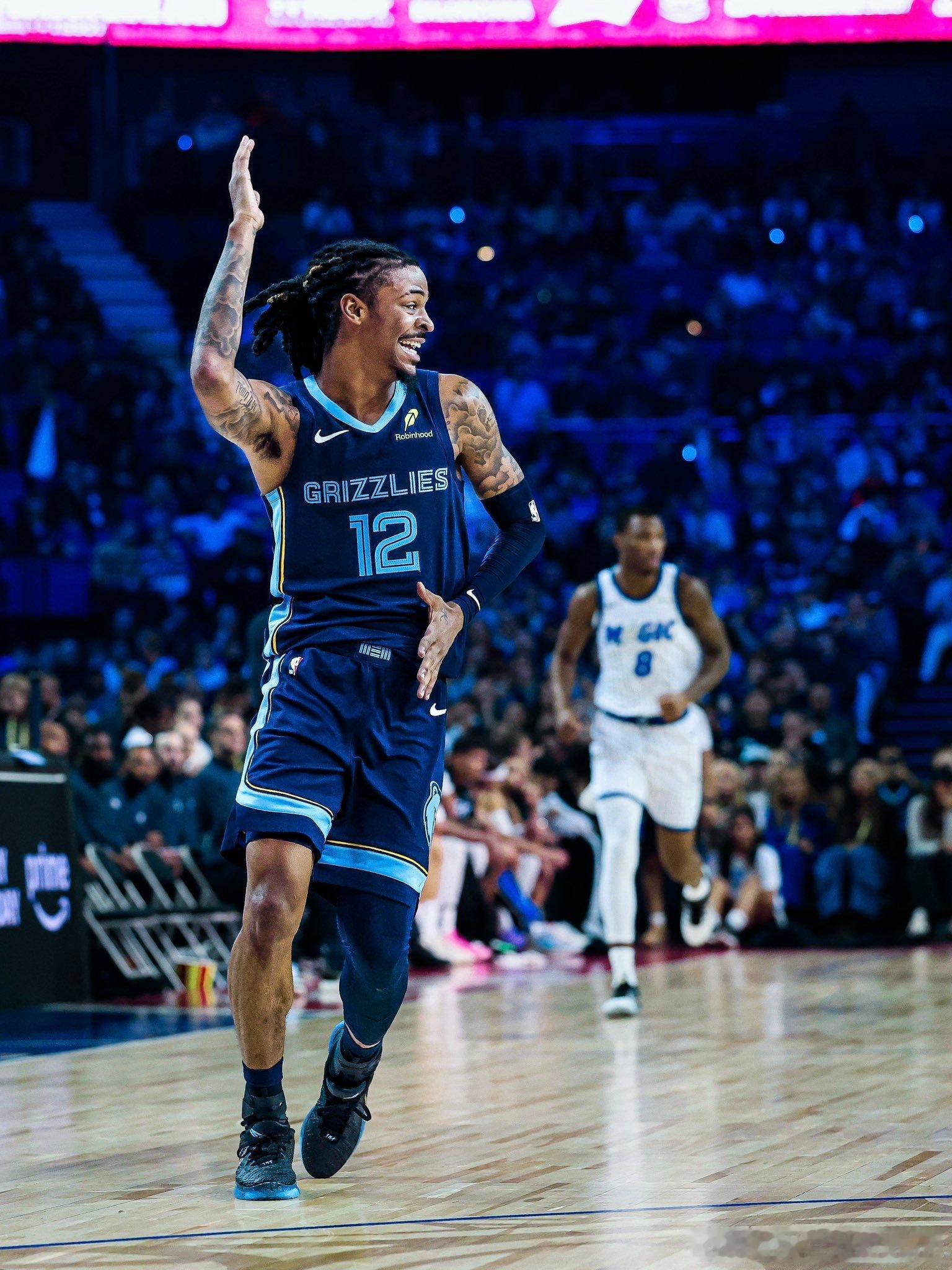 莫兰特高清帅照。莫兰特nba