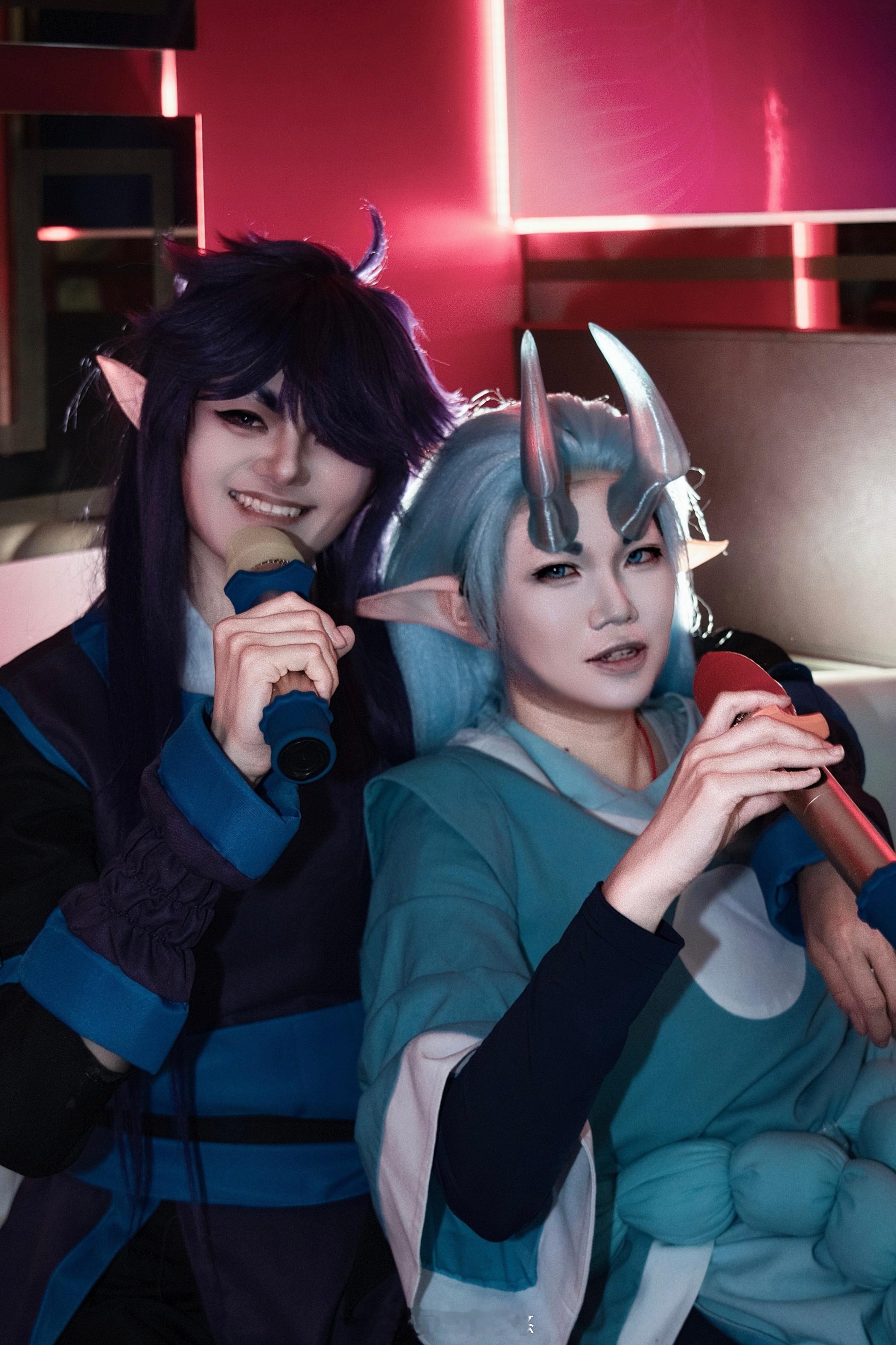那些热闹的回忆 已经开始有一点模糊了cosplay[超话] ​​​