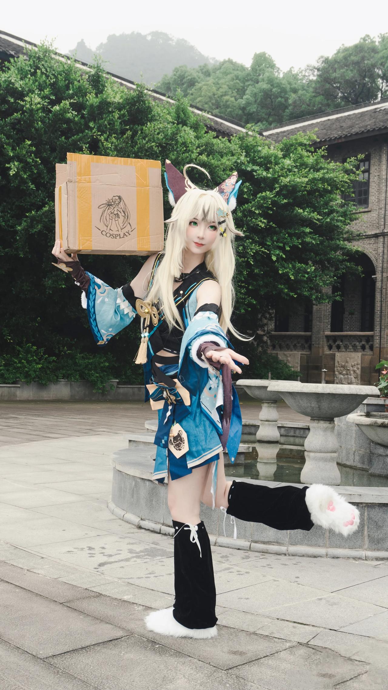 绮良良:猫猫快递，专递猫猫!（迪奥娜，颤抖吧！）  