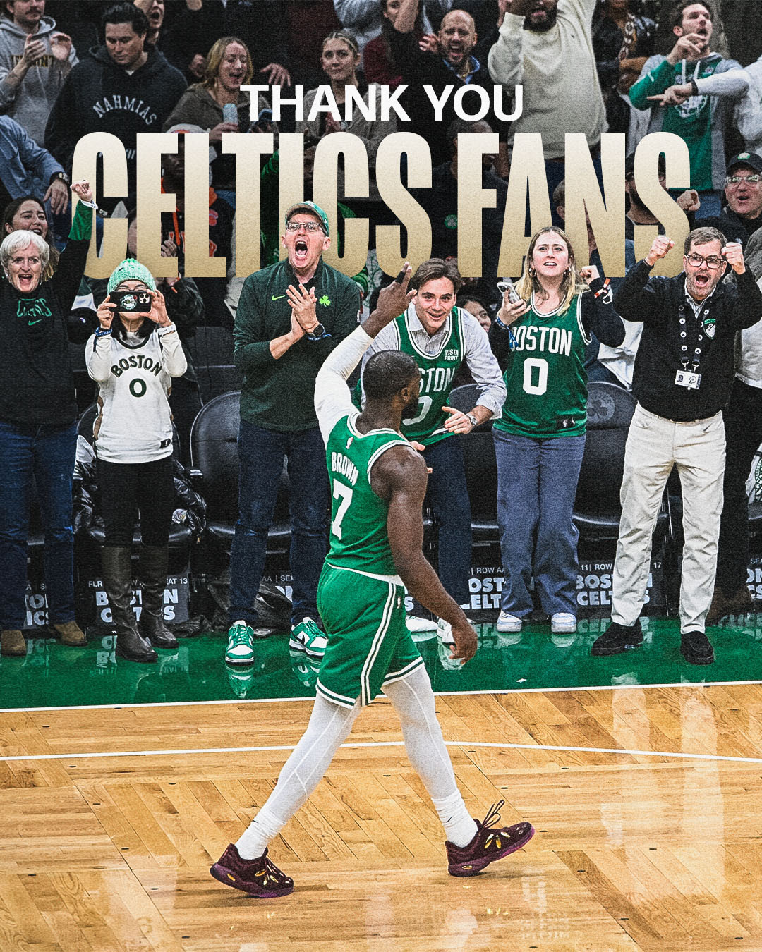 Thank you to the best fans in basketball