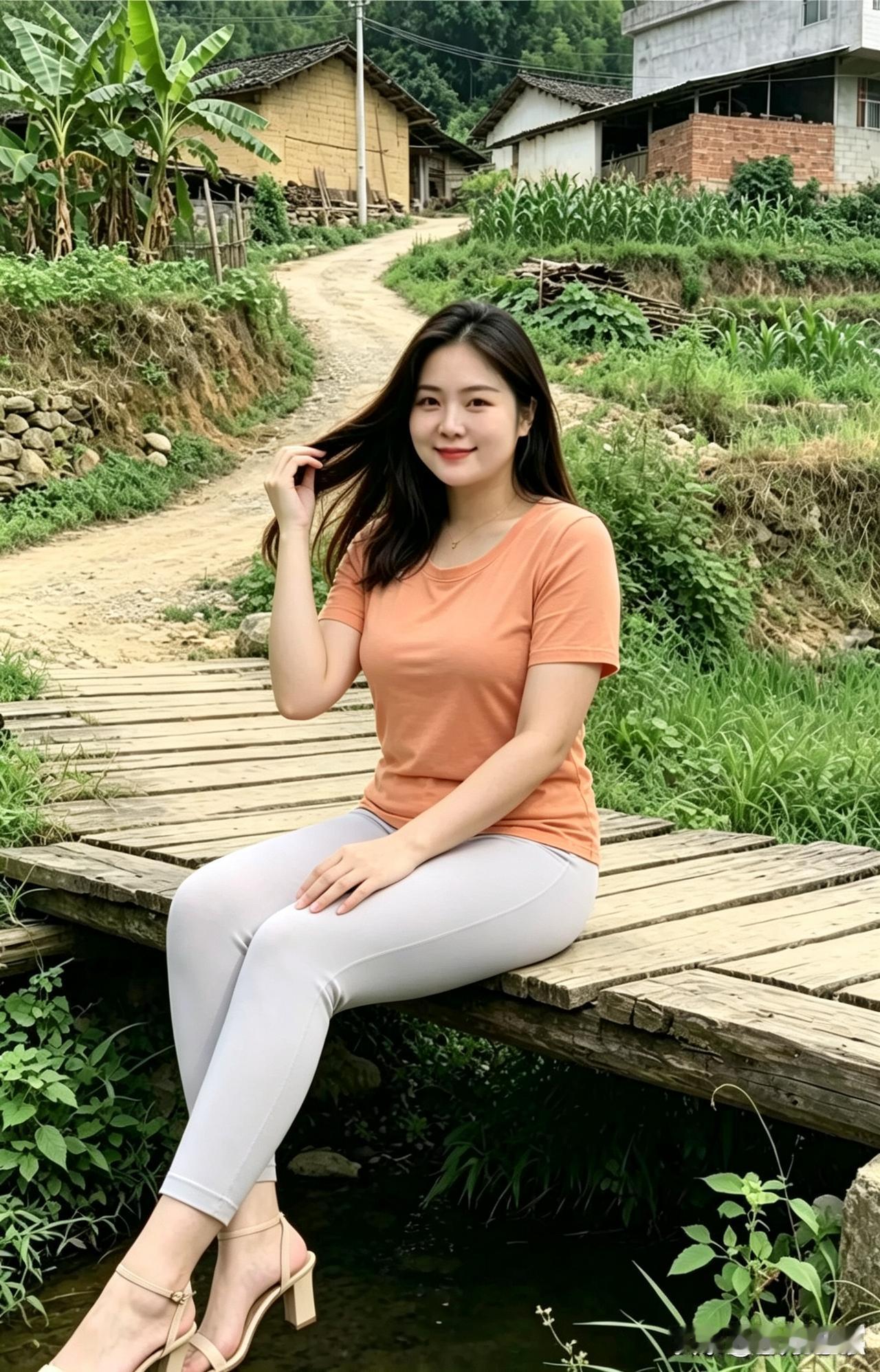 拐进深山老村落，城市里见不到的烟火都在这儿
 
我开车沿着盘山小路绕了不少弯路，