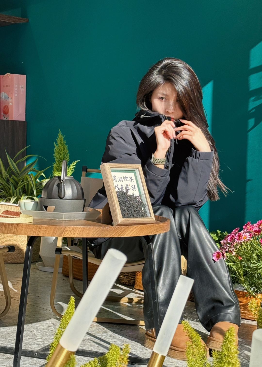 是束河古镇里爱茶者的天堂