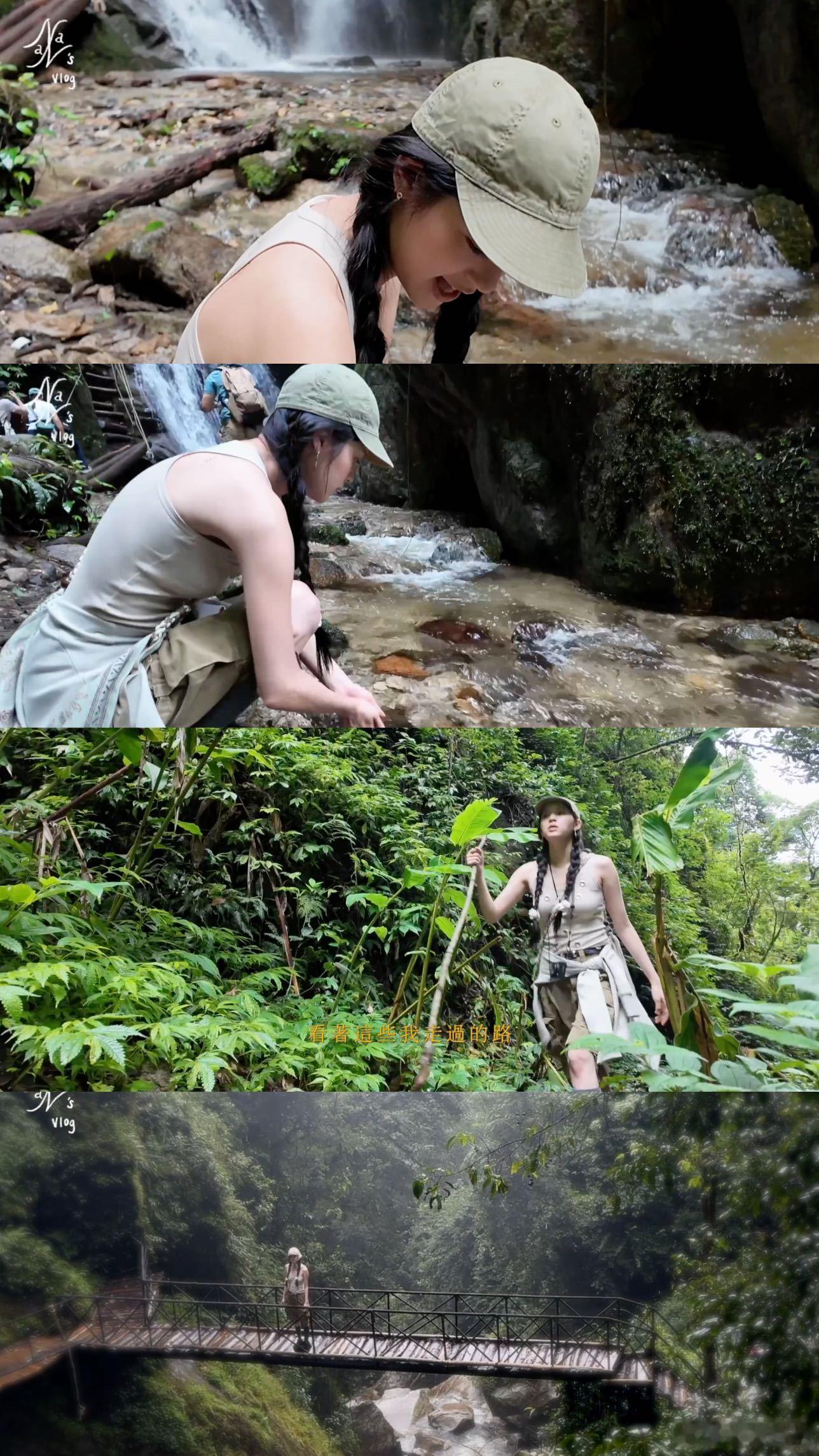 欧阳娜娜腾冲自驾爆胎了 欧阳娜娜腾冲自驾vlog太有料啦，那难开的山路仿佛故意设