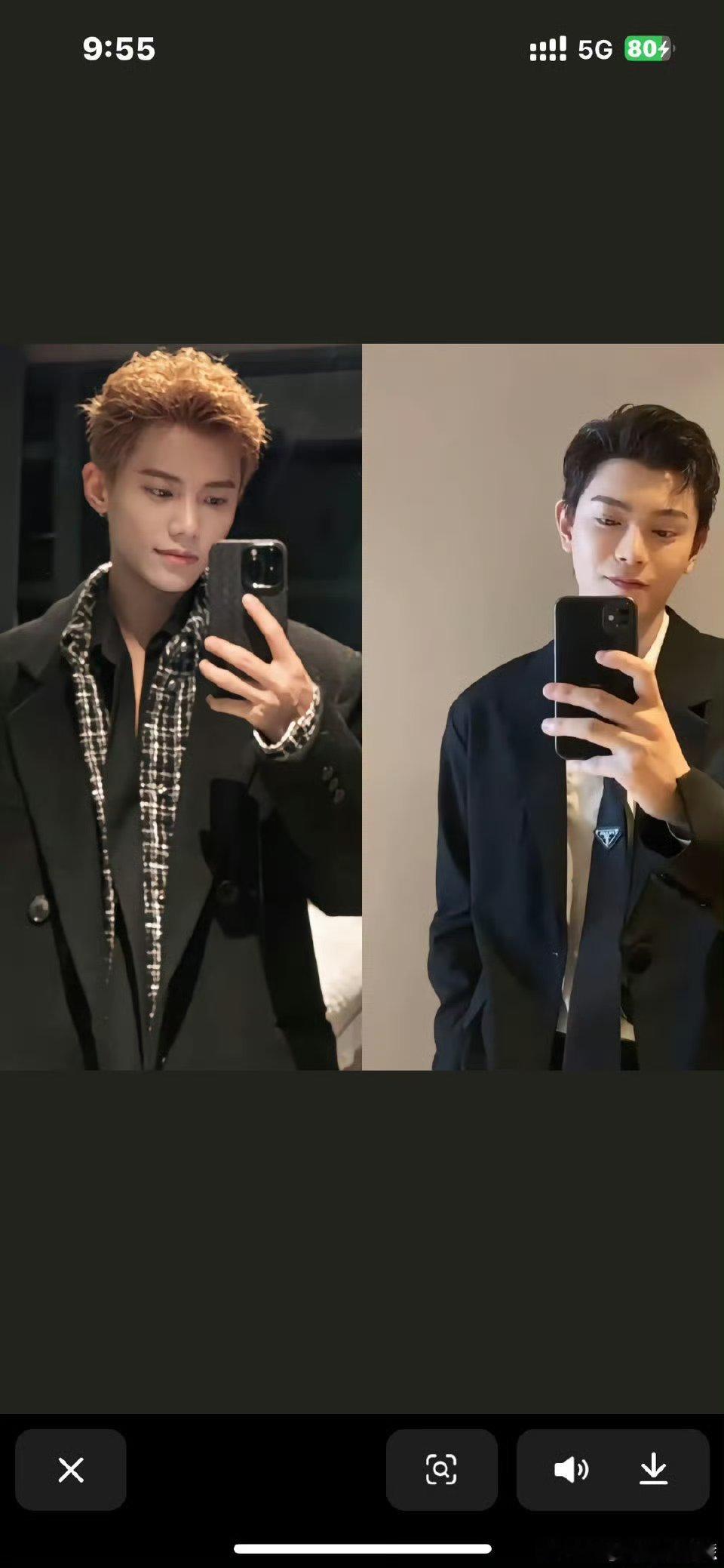 #丁禹兮 唐梓##永夜星河[超话]#我嘞个豆，他俩这是双胞胎吗？这么像是谁发现唐