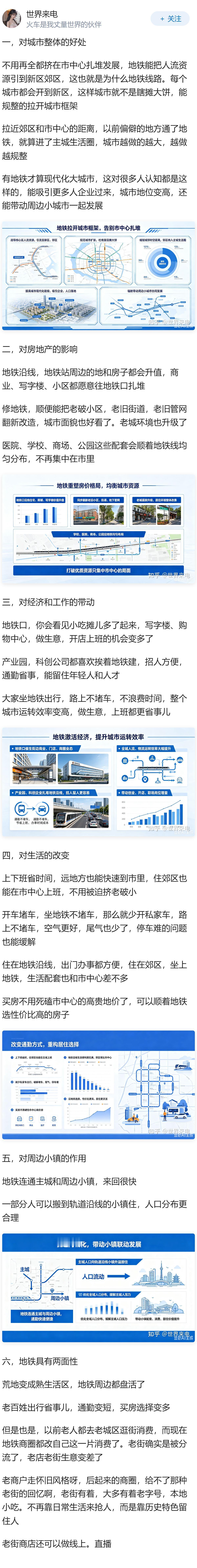 地铁建设对城市发展和居民生活带来了哪些深远影响？