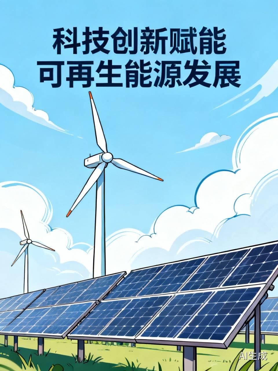 科技创新在可再生能源发展中发挥着巨大作用。就说中核集团，以“科技赋能、产业造福”
