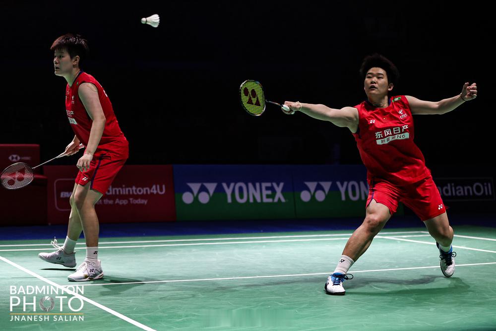 “圣坛”登顶印度赛背靠背夺冠印度公开赛女双决赛：谭宁/刘圣书 21-11、21-