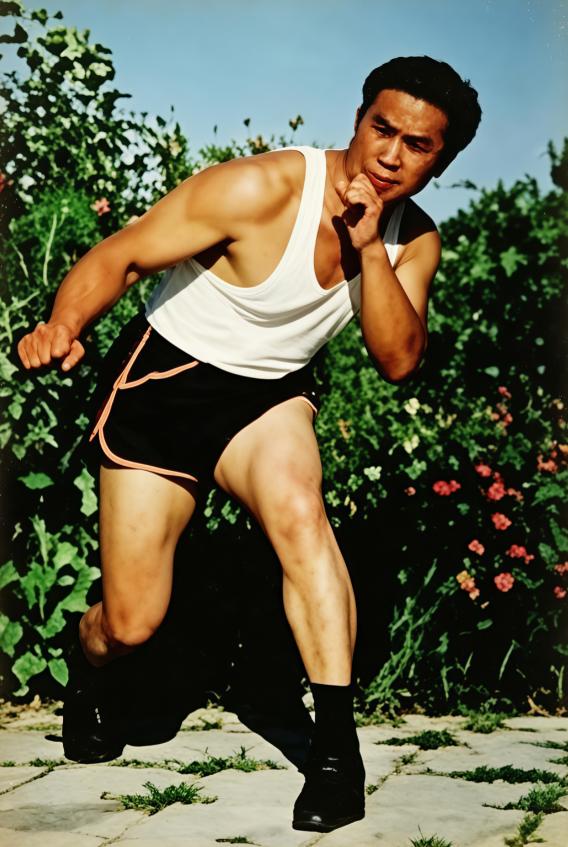 这位身板结实、钢筋铁骨的男子曾被称为“禁军教头”。他曾受聘为中南海中央警卫团首任