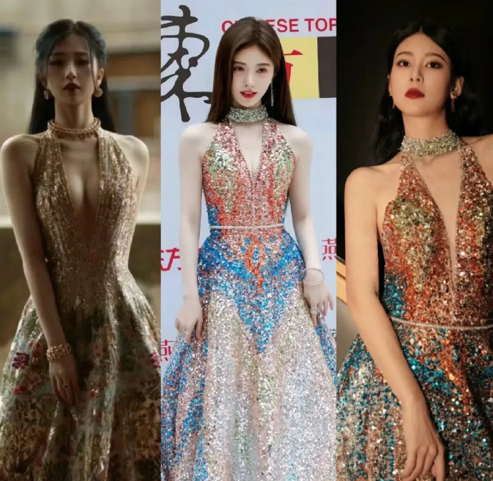 为什么赵昭仪身材最一般，反而把这条裙子诠释最好看？ ​​​