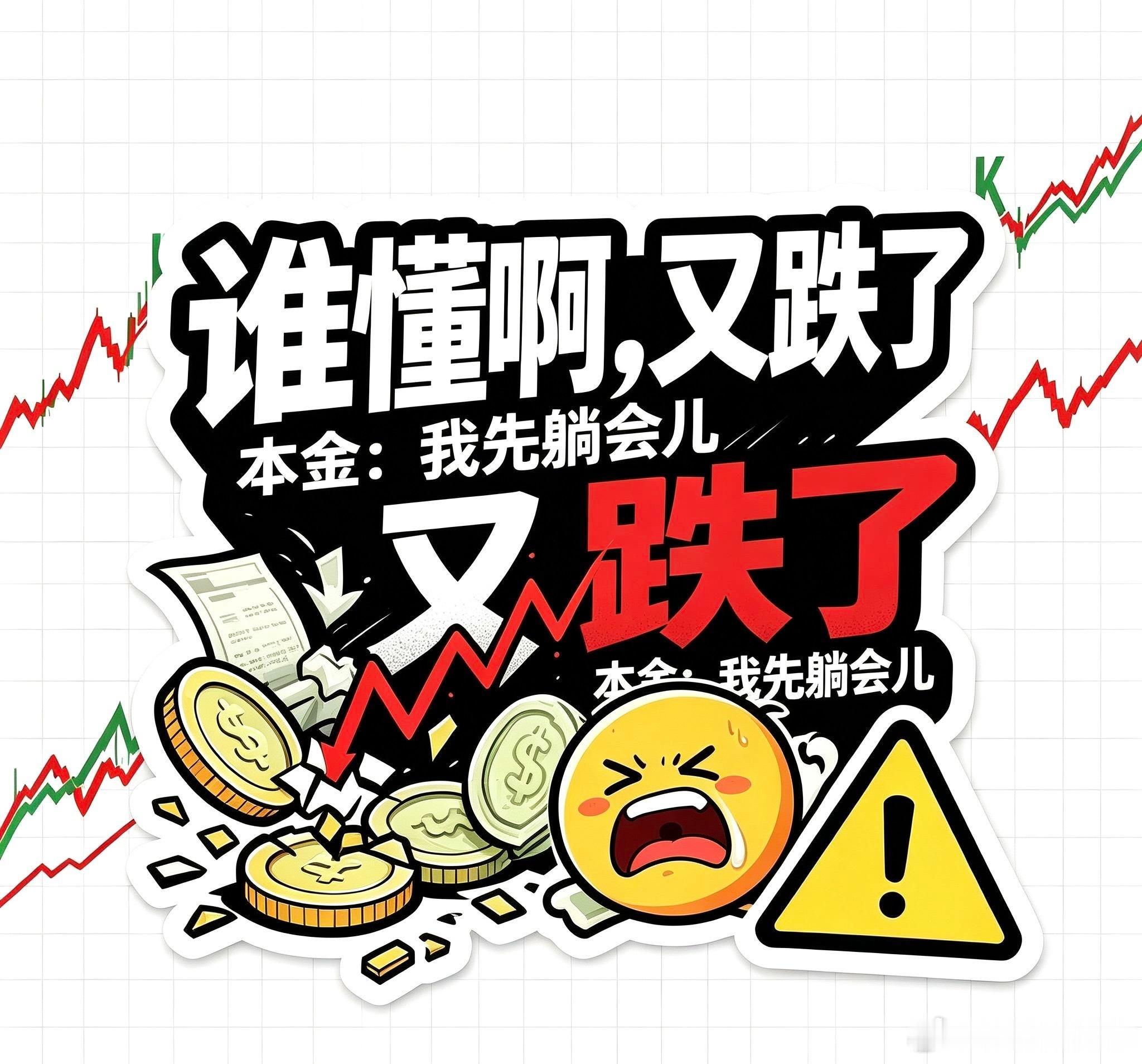 昨天，上午大盘还有止跌企稳，向上回补缺口，下午风云突变，开启跳水，并跌破了前天低
