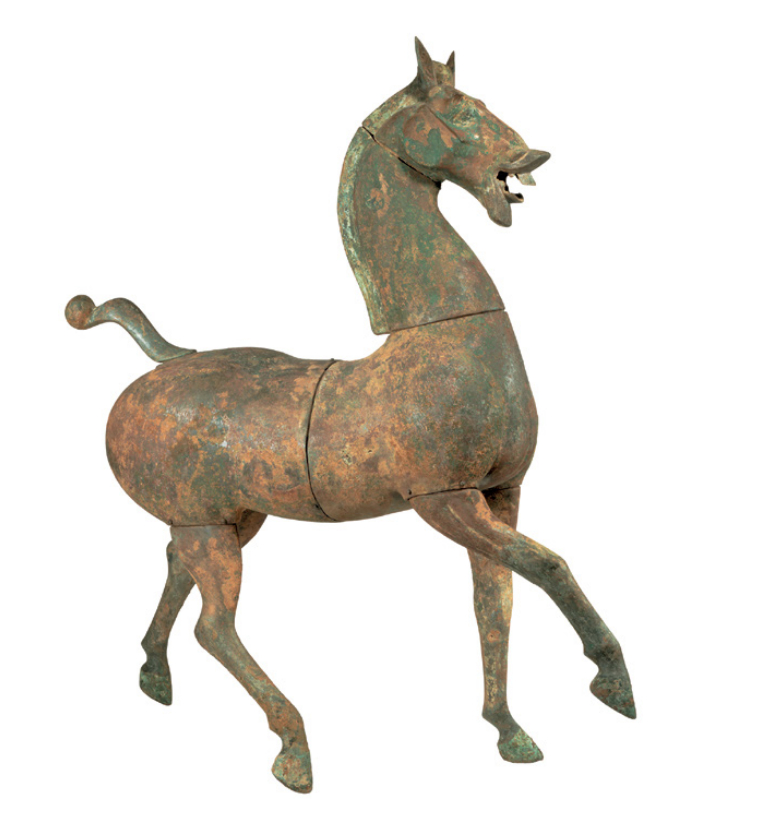 每天一件青铜器马年新年快乐 初五把青铜马做个小结, 图1是欧洲私人收藏的一件汉代