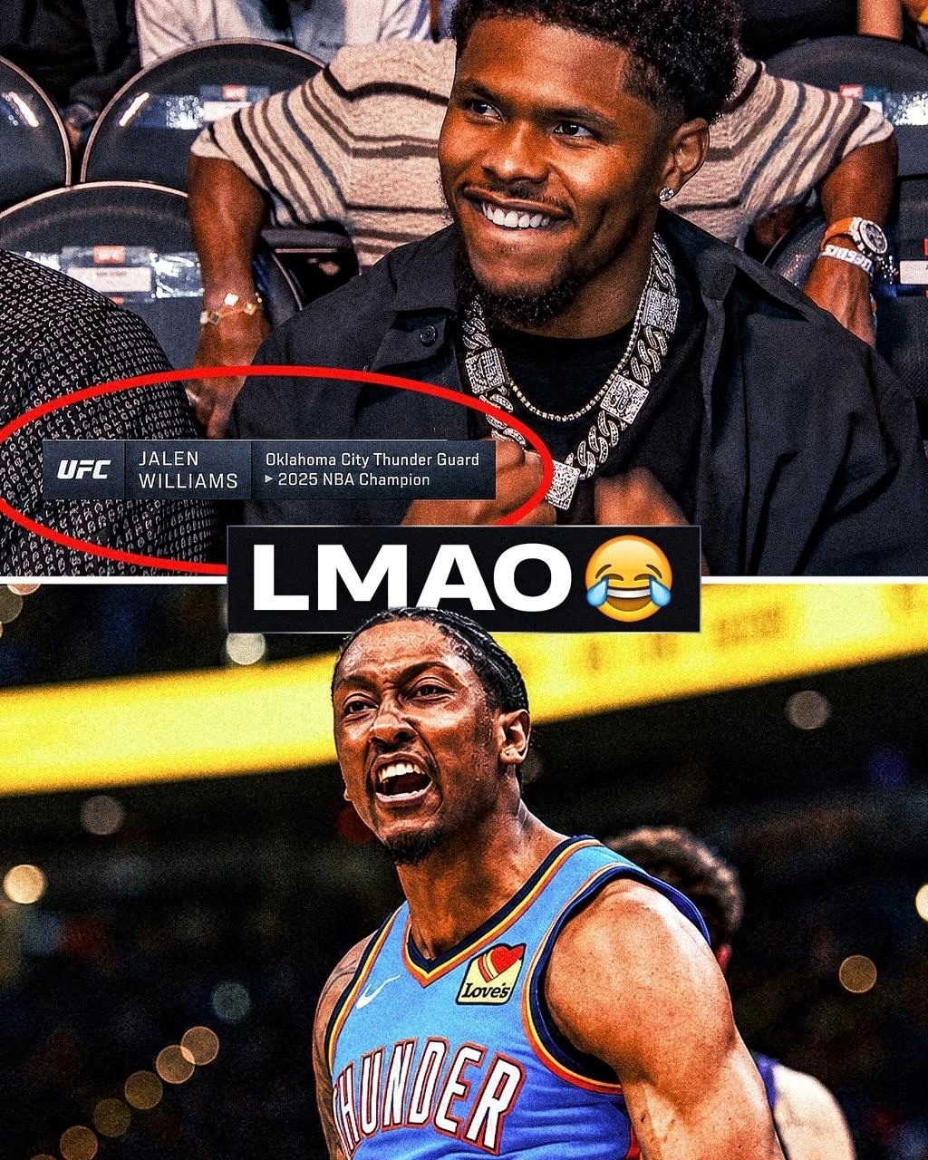 切特今天也观战了UFC329，有意思的是UFC官方导播把Shakur Steve