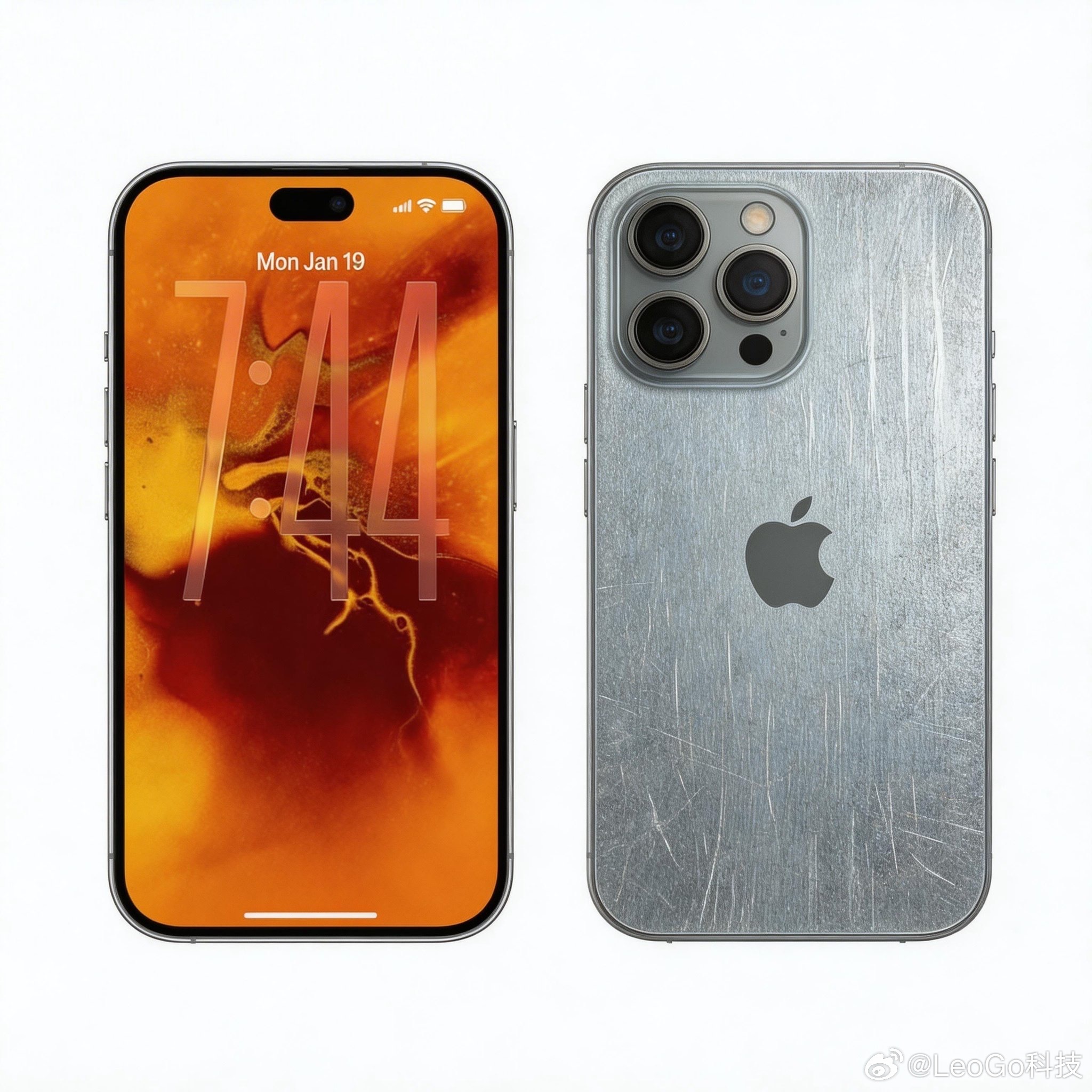 iPhone18Pro模具偷跑所以，就是挖孔屏小了…… 