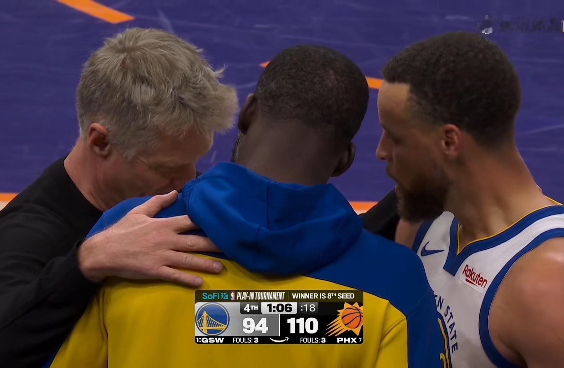 老哥仨辛苦了一个赛季，可以好好休息一下了！库里勇士vs太阳金州勇士