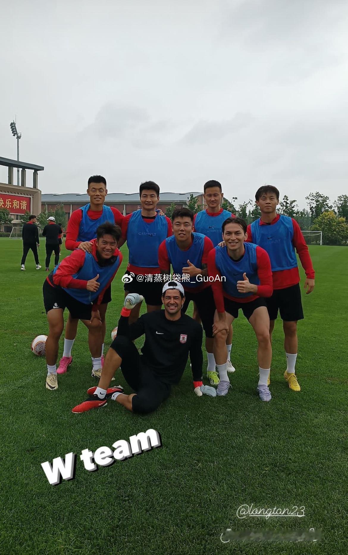补图：江文豪参加亚泰的训练⚽️ ​​​