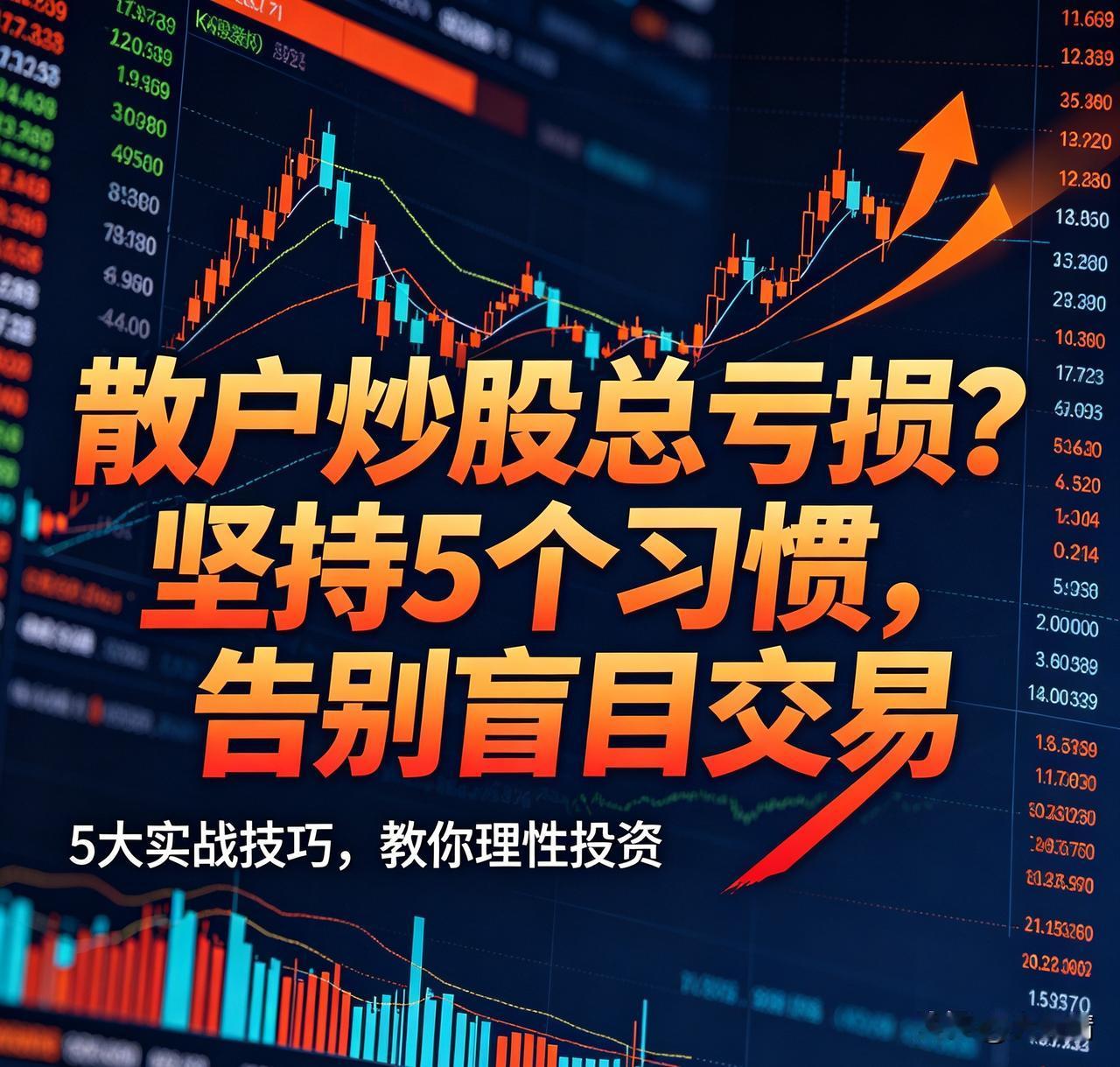 不少散户炒股，
天天盯盘、频繁买卖，
追涨杀跌忙不停，
到头来本金越亏越少，心态