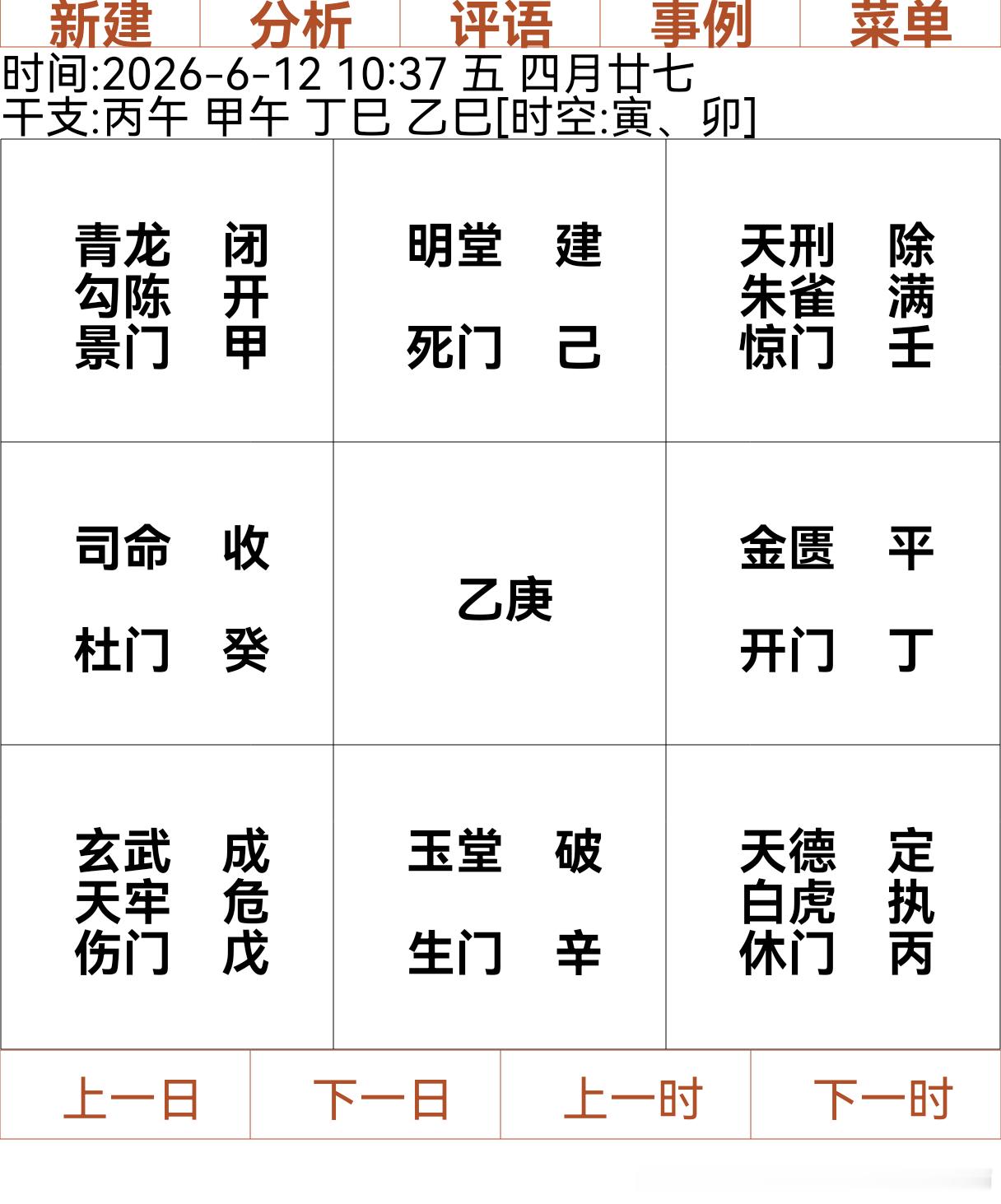 飞宫小奇门 做画眉美容行不行？丁巳日巳时局，丁落金匮财星，投资做，平六合，合作赚