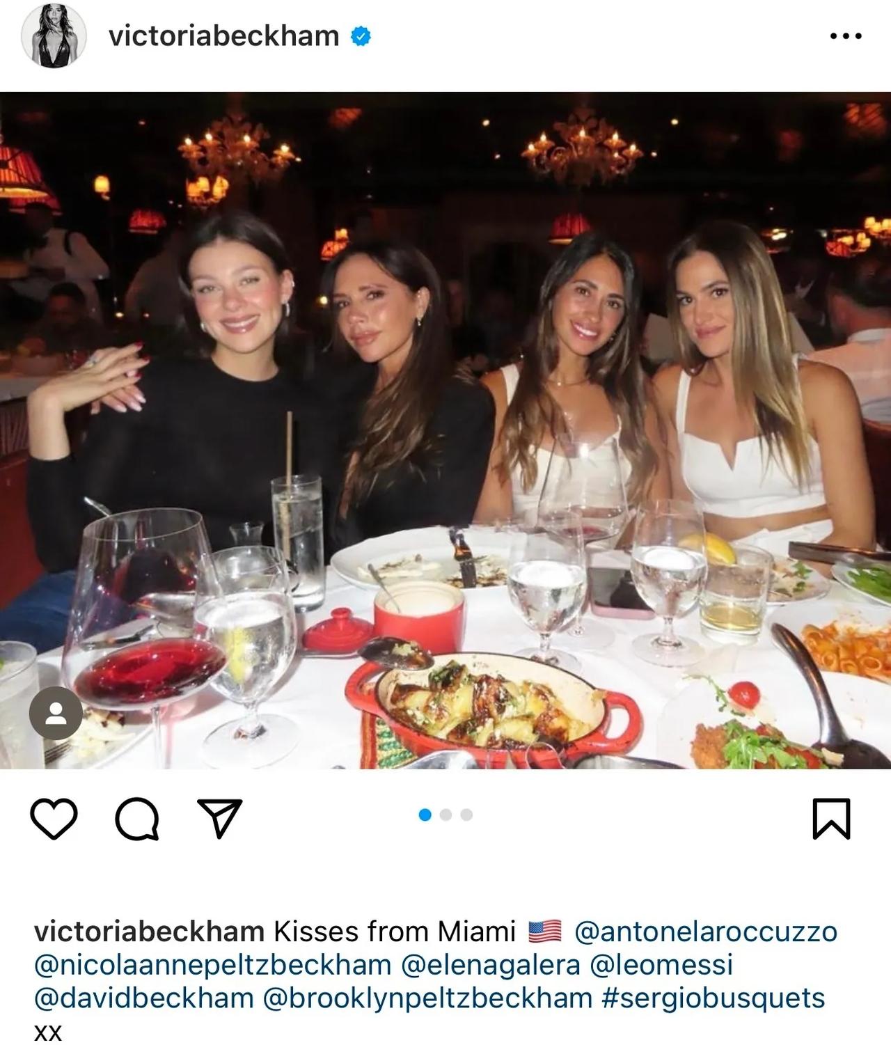 #妙笔生花创作挑战#大布媳妇妮可拉这一举动有点迷糊！

维多利亚发布周一晚上和儿