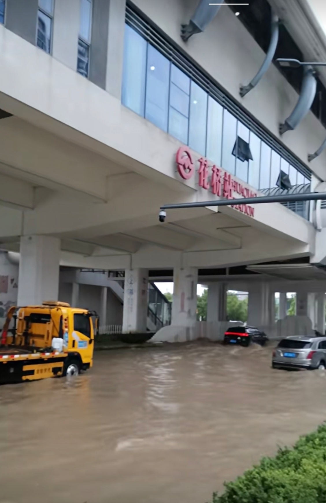 台风白海豚刚过去两天，昆山又恢复了正常，街道、河边、小区里……有台风的痕迹，还有