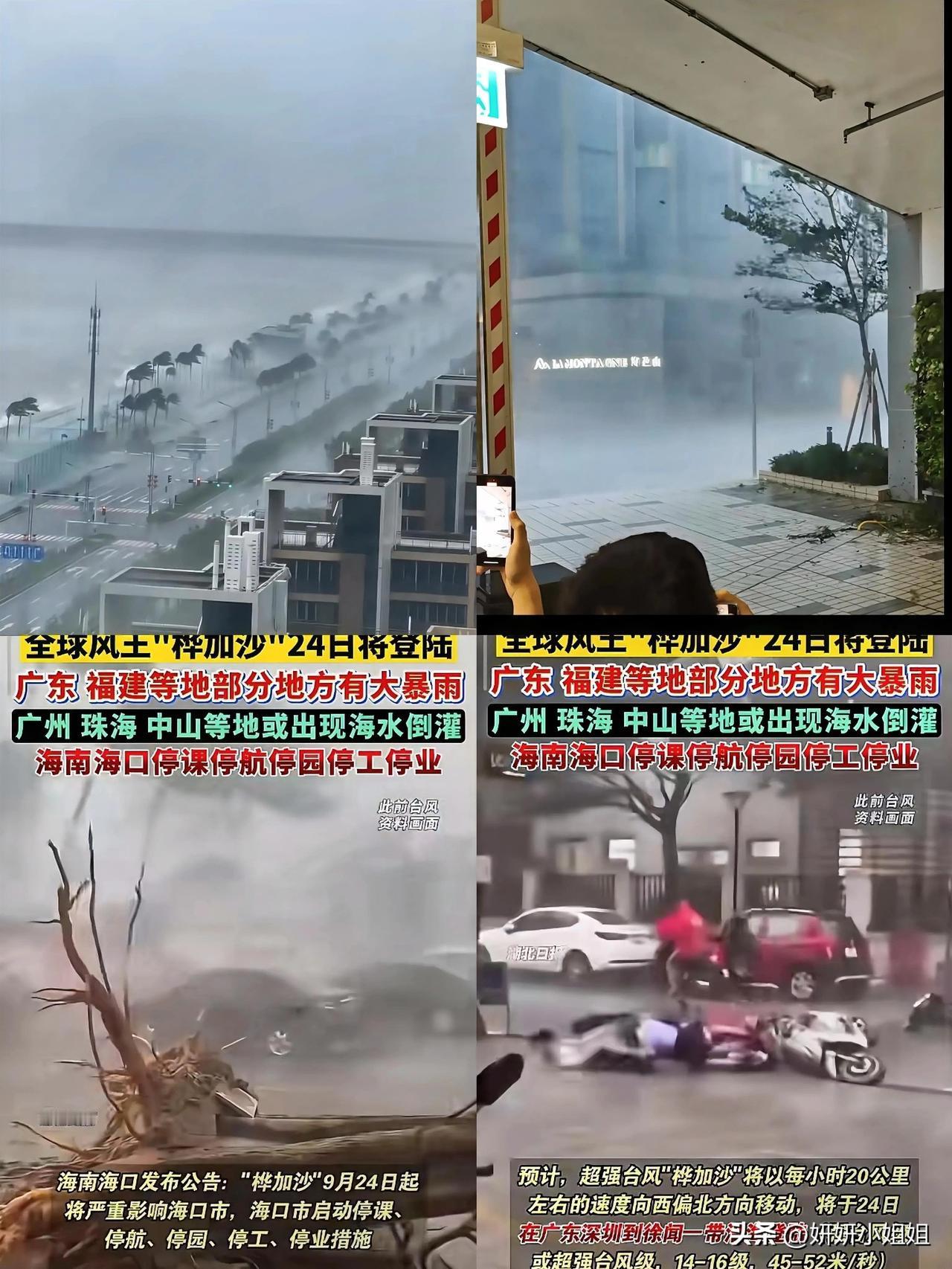 每秒65.1米！
广东这阵风直接把历史纪录都给破了，

这威力真的超出想象！要知