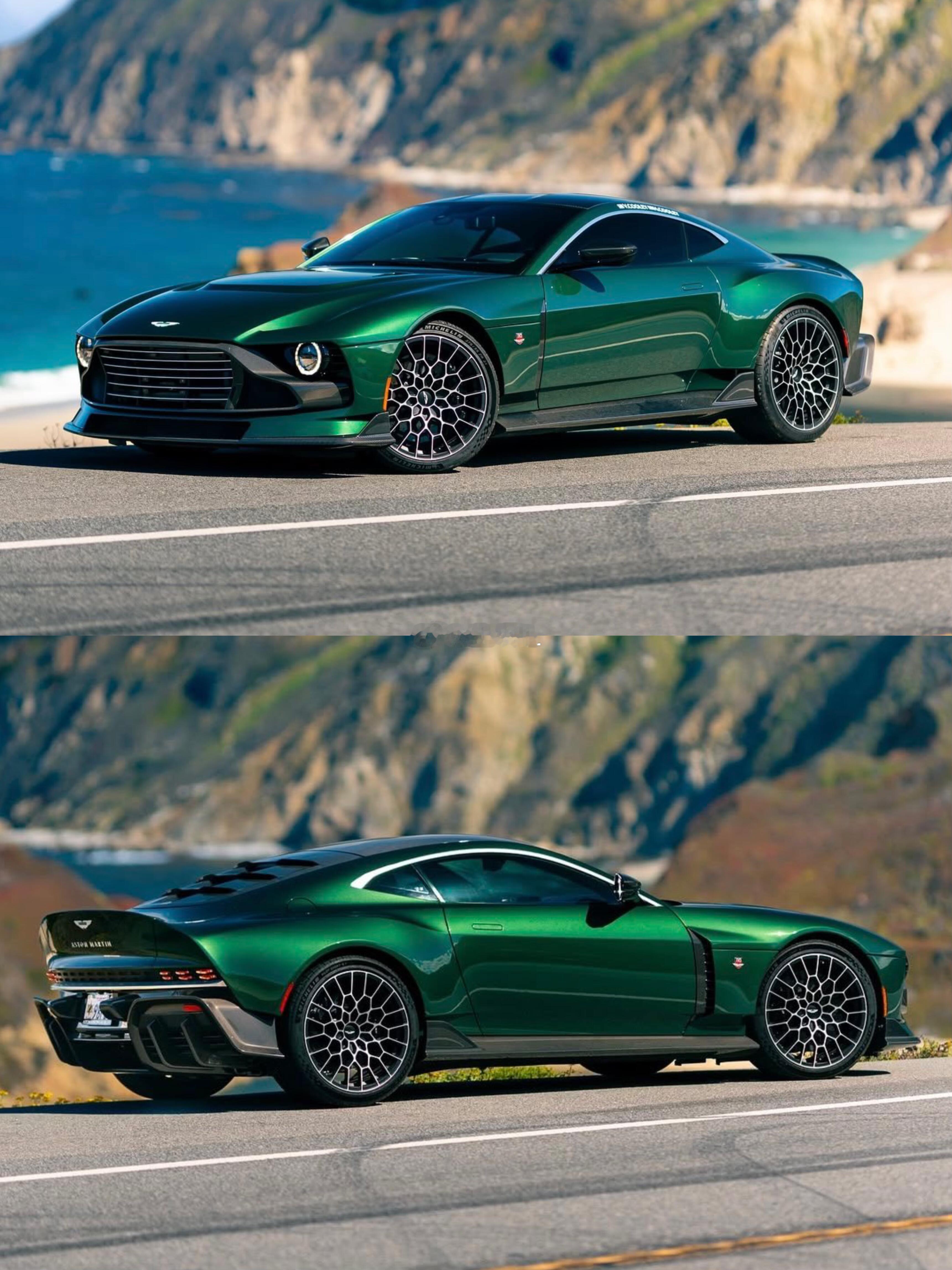 Aston Martin Valour，堪称复古与未来的完美融合，车身采用全碳纤