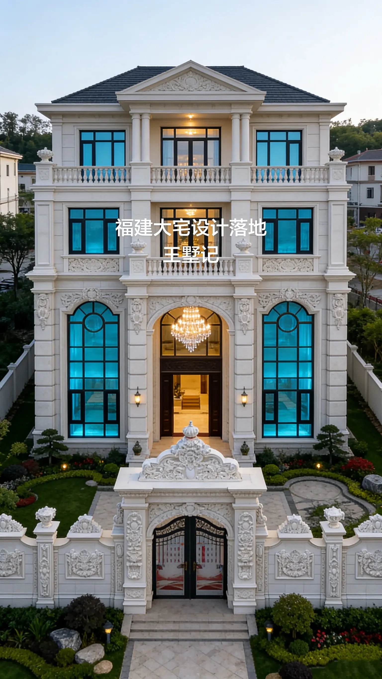 传世大宅。无石材不豪宅，石材的厚重感与立体感，是任何材料都无法替代的尊...