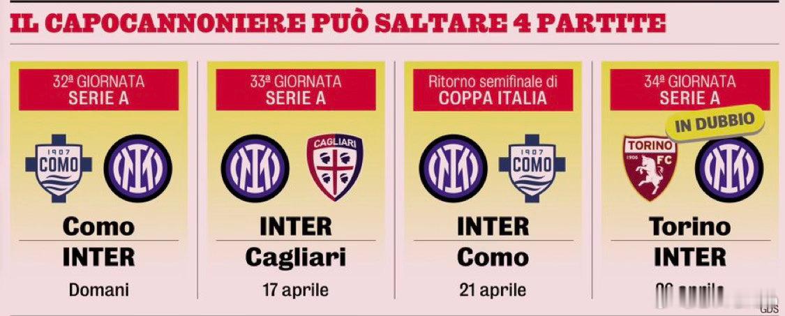 米兰体育报列出了劳马可能缺席的比赛国际米兰5比2罗马皇马1比1赫罗纳热点现场 肯