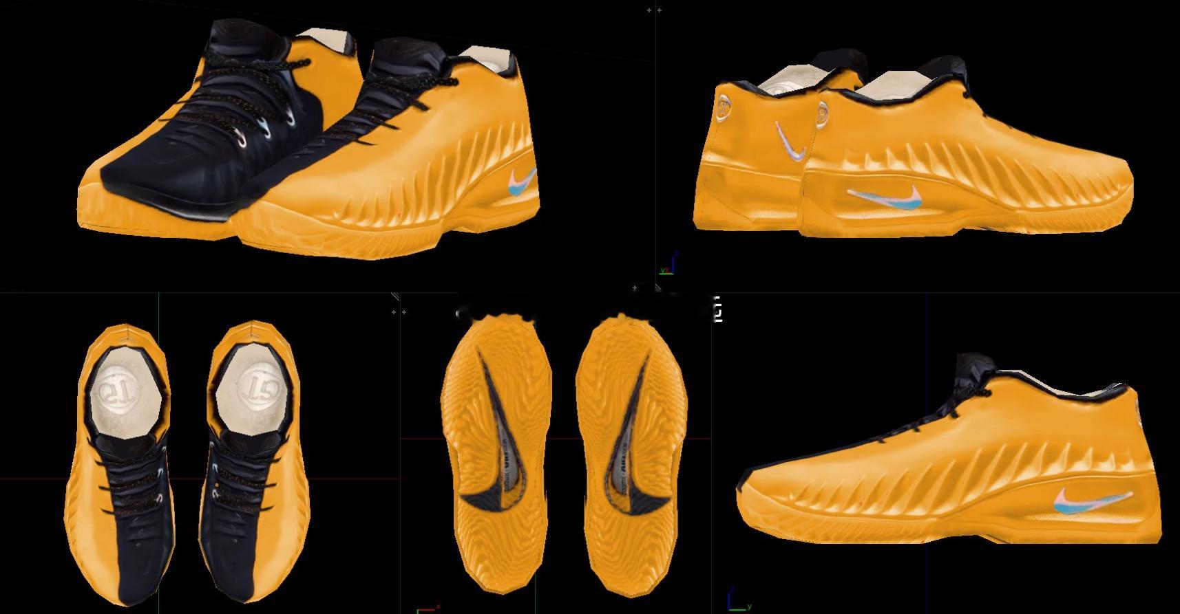 2K14 Nike Zoom GT Cut 4 University Gold 