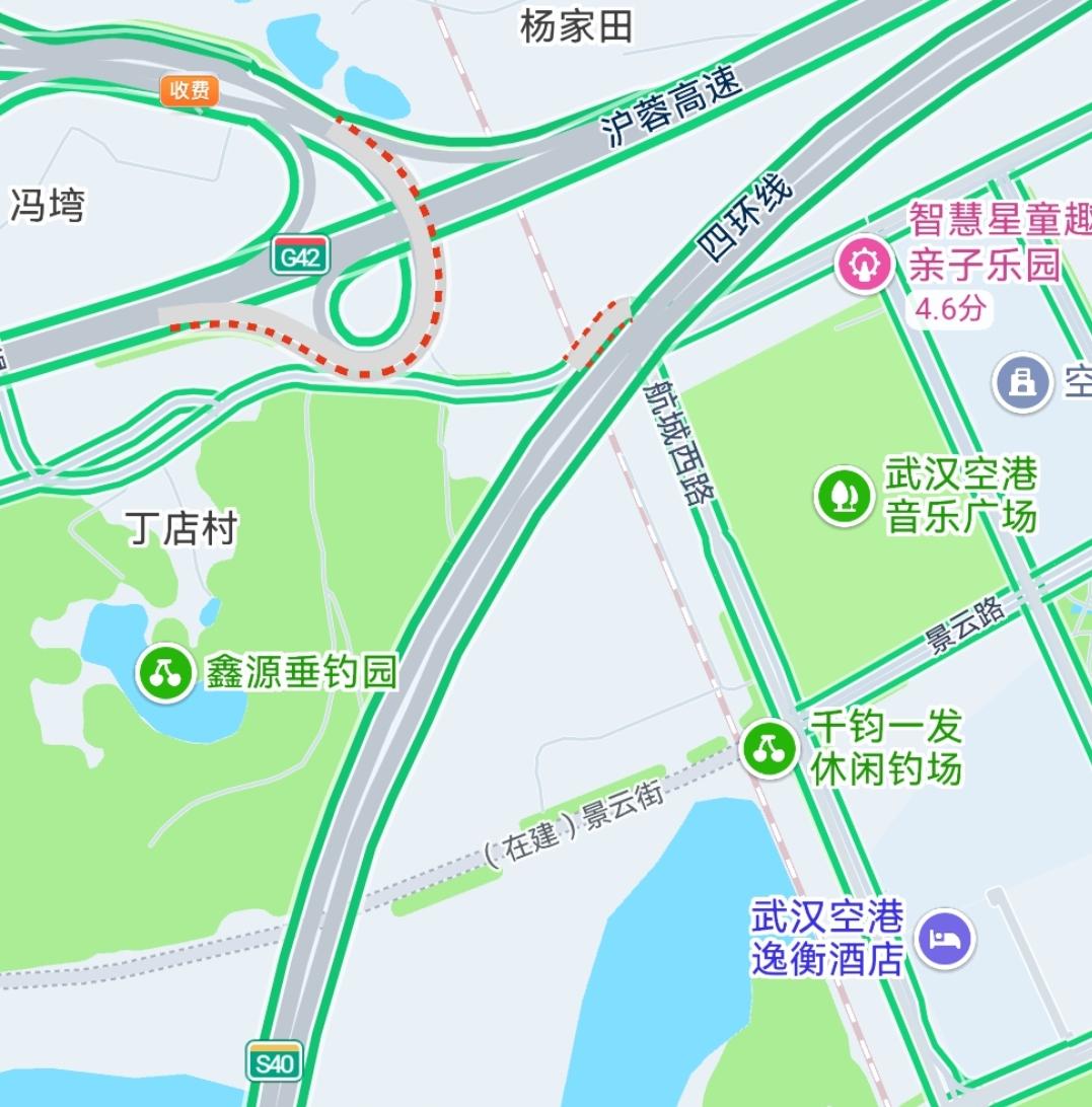 这个地方又要建一个公园了
武汉空港半岛体育公园已确定，这个项目范围为黄花涝路与航
