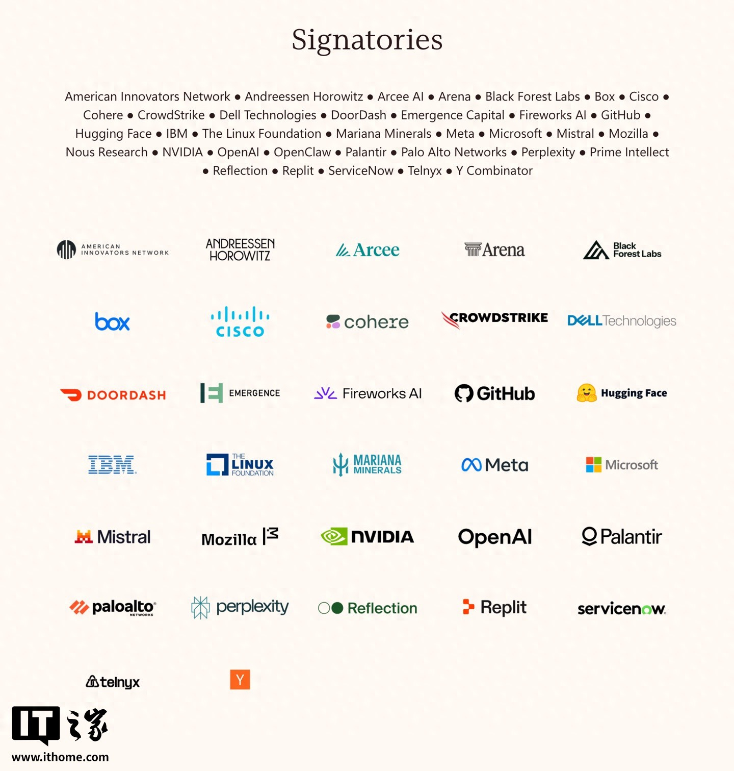 OpenAI加入支持AI开源公开信   OpenAI加入，签署支持AI开源模型发