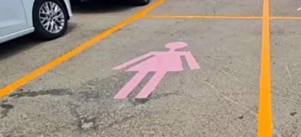 西班牙推行“粉裙车位”引发性别歧视争议，男女都不买账

西班牙北部城市莱昂（Le