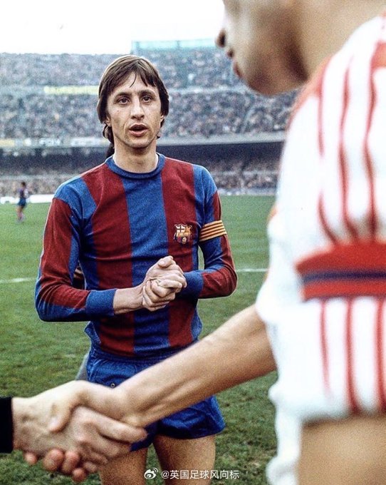 【克鲁伊夫逝世10周年】2016年3月24日，荷兰史上最伟大的球员和教练，约翰-