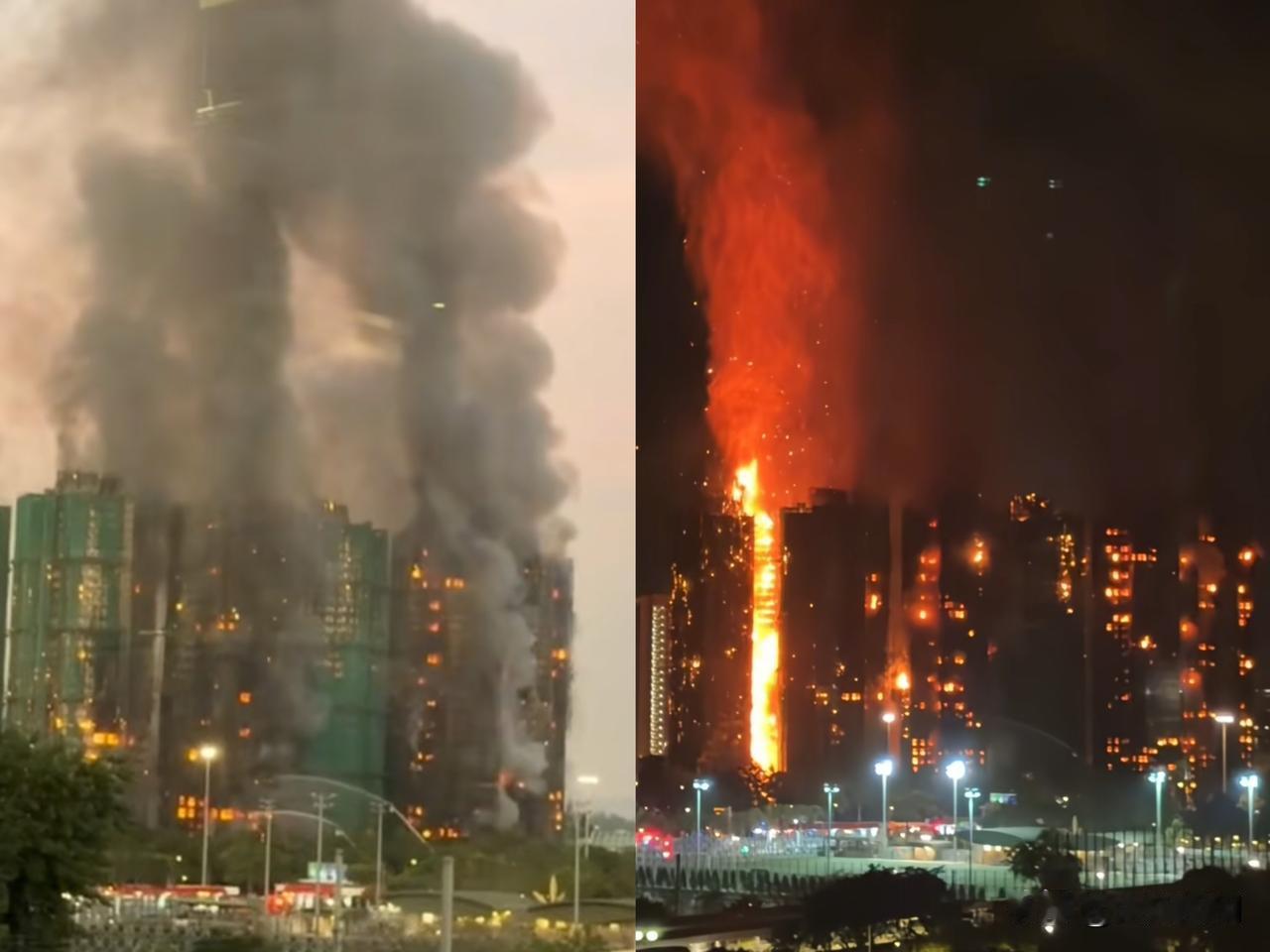 不是在室外装修吗，
怎么突然同时起火了呢？
这起火原因实在太让人好奇，到底是施工