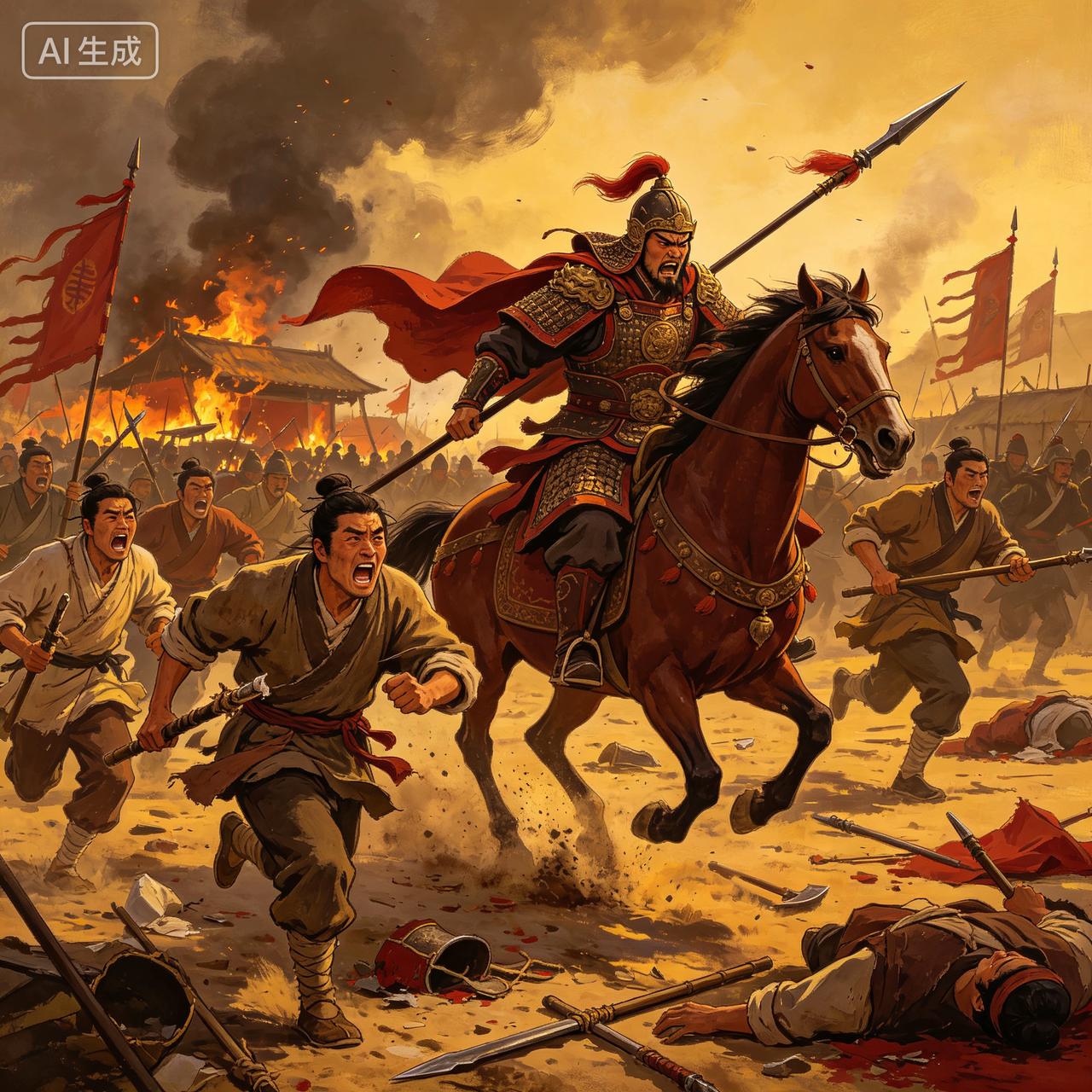 章邯1：扶大厦之将倾

一、力挽狂澜

章邯，字少荣。兼并六国战争中，为王翦部将