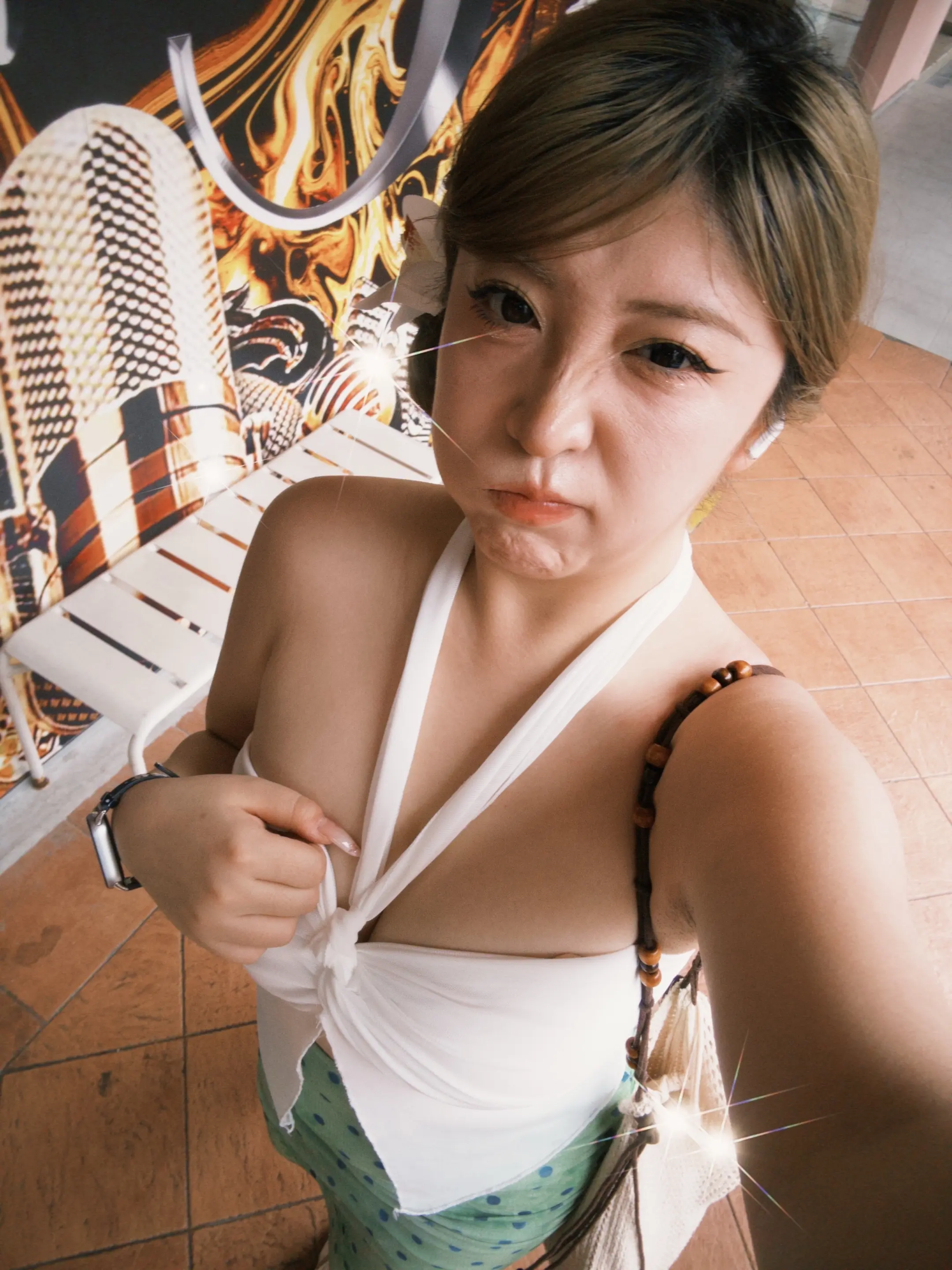 一个人在新阿婆大走一场