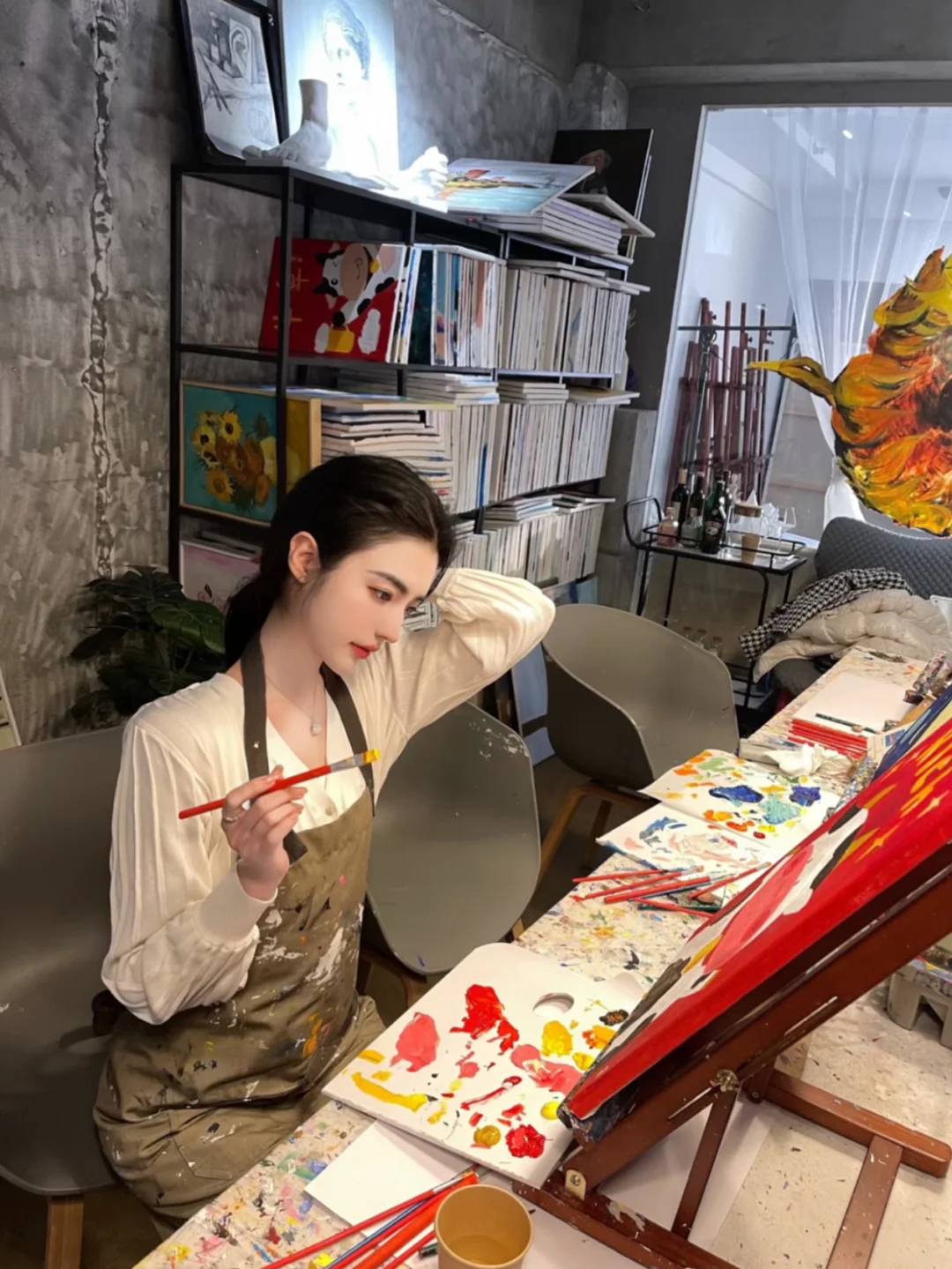 图片依次为：未工作 工作两年 工作四年