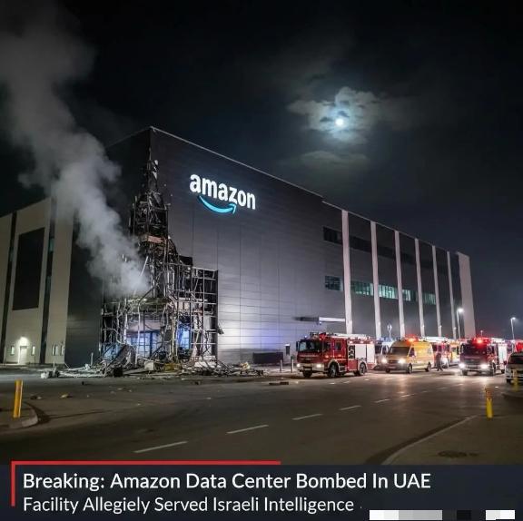 伊朗没打军事基地，没炸油田，没瞄准航母。它打的是一个数据中心——而这一刀，让美国