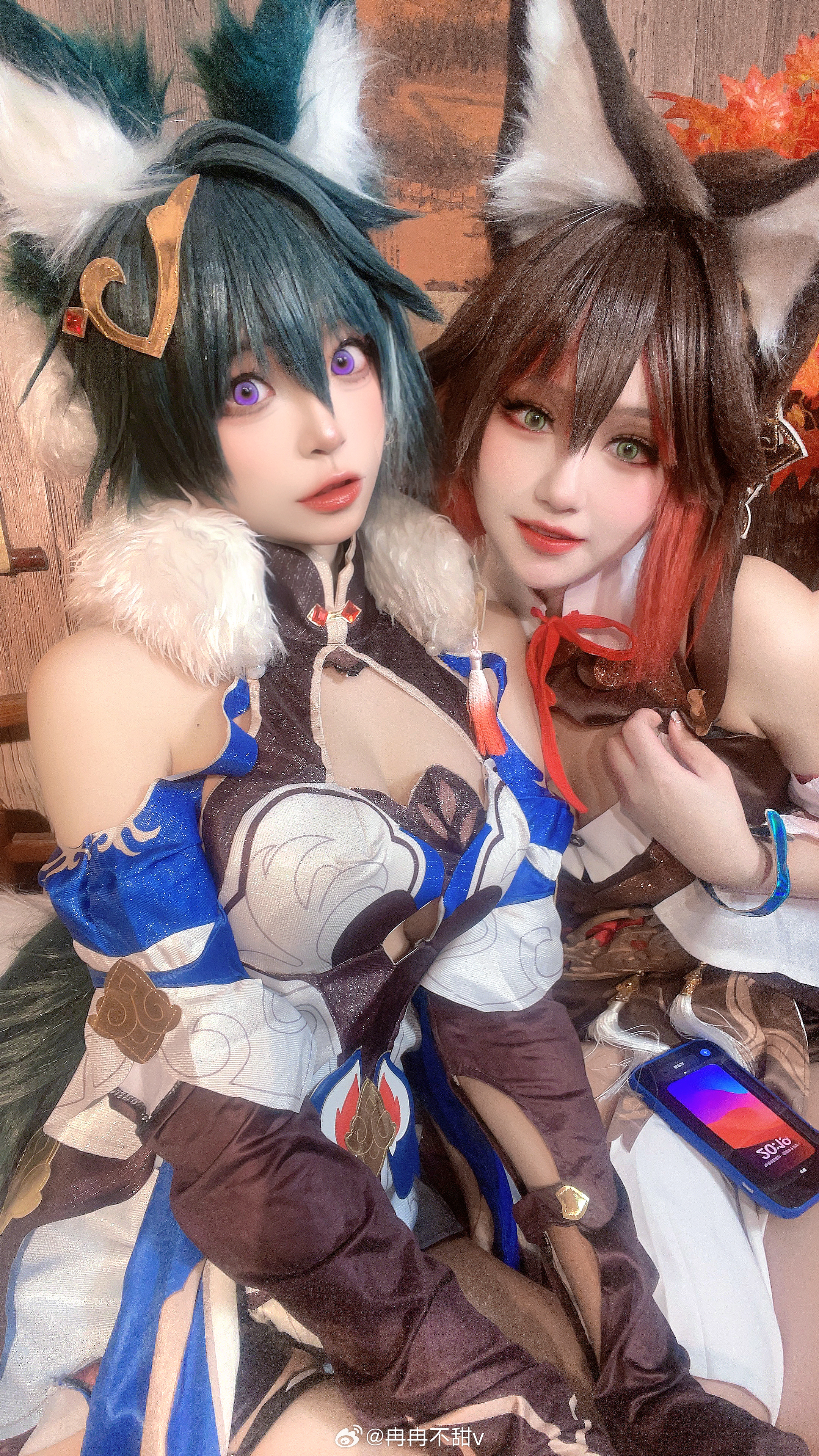 #崩坏星穹铁道[超话]##崩坏星穹铁道##星穹铁道1.5# 双狐🦊（我也有cp
