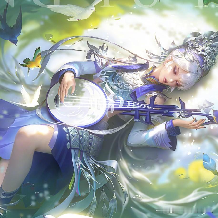 王者杨玉环小年神图杨玉环传说皮肤 梅神壁纸 
银翎春语（新春限定，清新春系）
寅