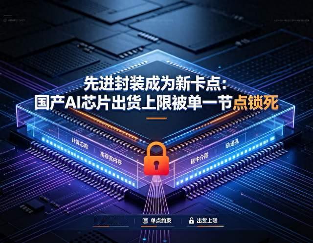 先进封装成为新卡点：国产AI芯片出货上限被单一节点锁死