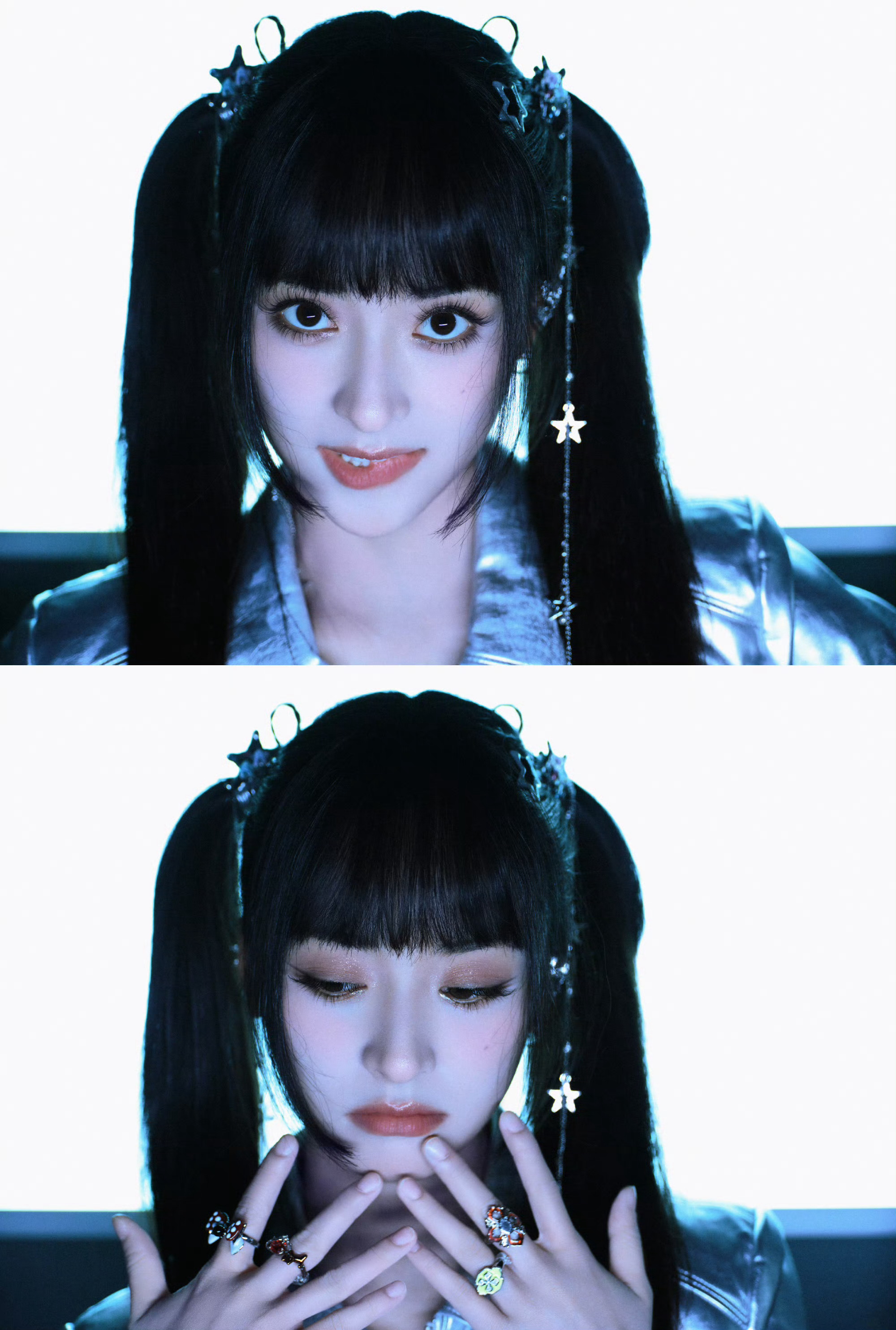 沈月双马尾机械姬面对这么漂亮的妆造没有不夸不爱的义务公主切双马尾完全小恶女！ 