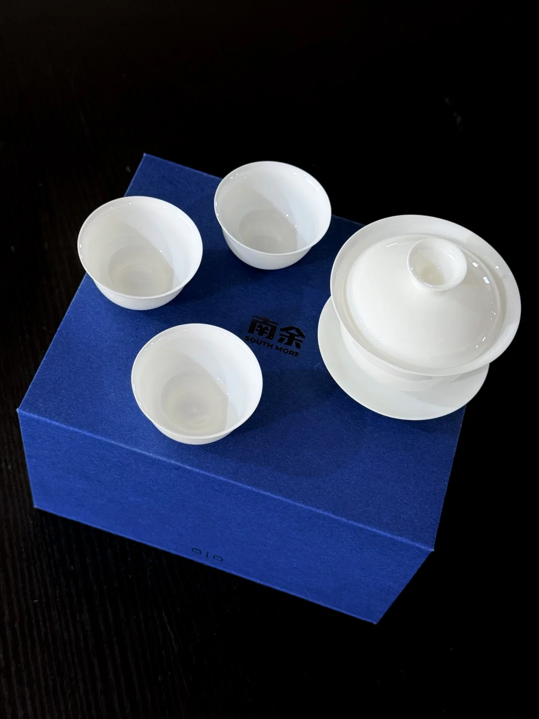 高级感拉满｜自带柔光的骨瓷三才茶具✨