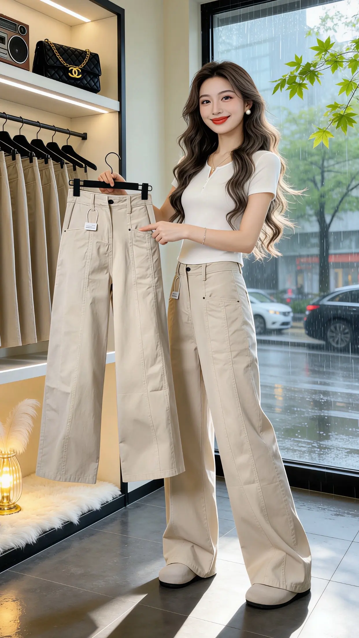 显瘦显高显腿长裤子 一眼就心动的夏季穿搭 百搭神裤人手一条 工装风穿搭...