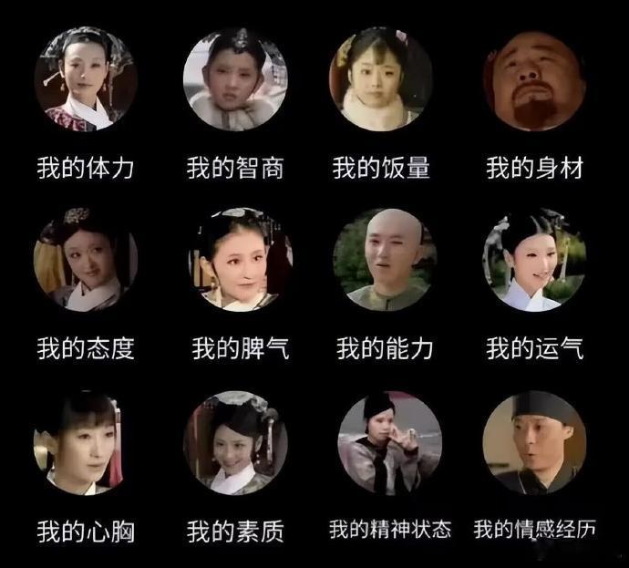 哈哈哈哈哈，甄嬛传人物中的“我” ​​​